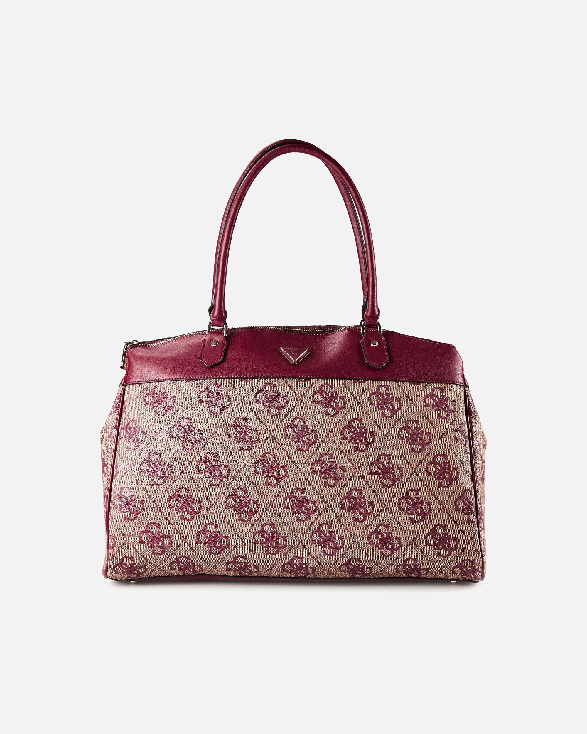 Pochette for FemmeGUESSBerta Sac à main porté épauleburgundy logo