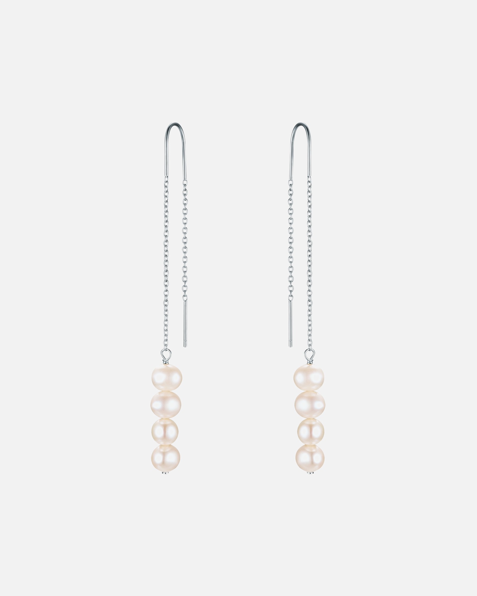 Boucle d'oreilles for FemmeBoucles d´oreilles Argent sterling Perle de culture d'eau douce en Argent81 mm