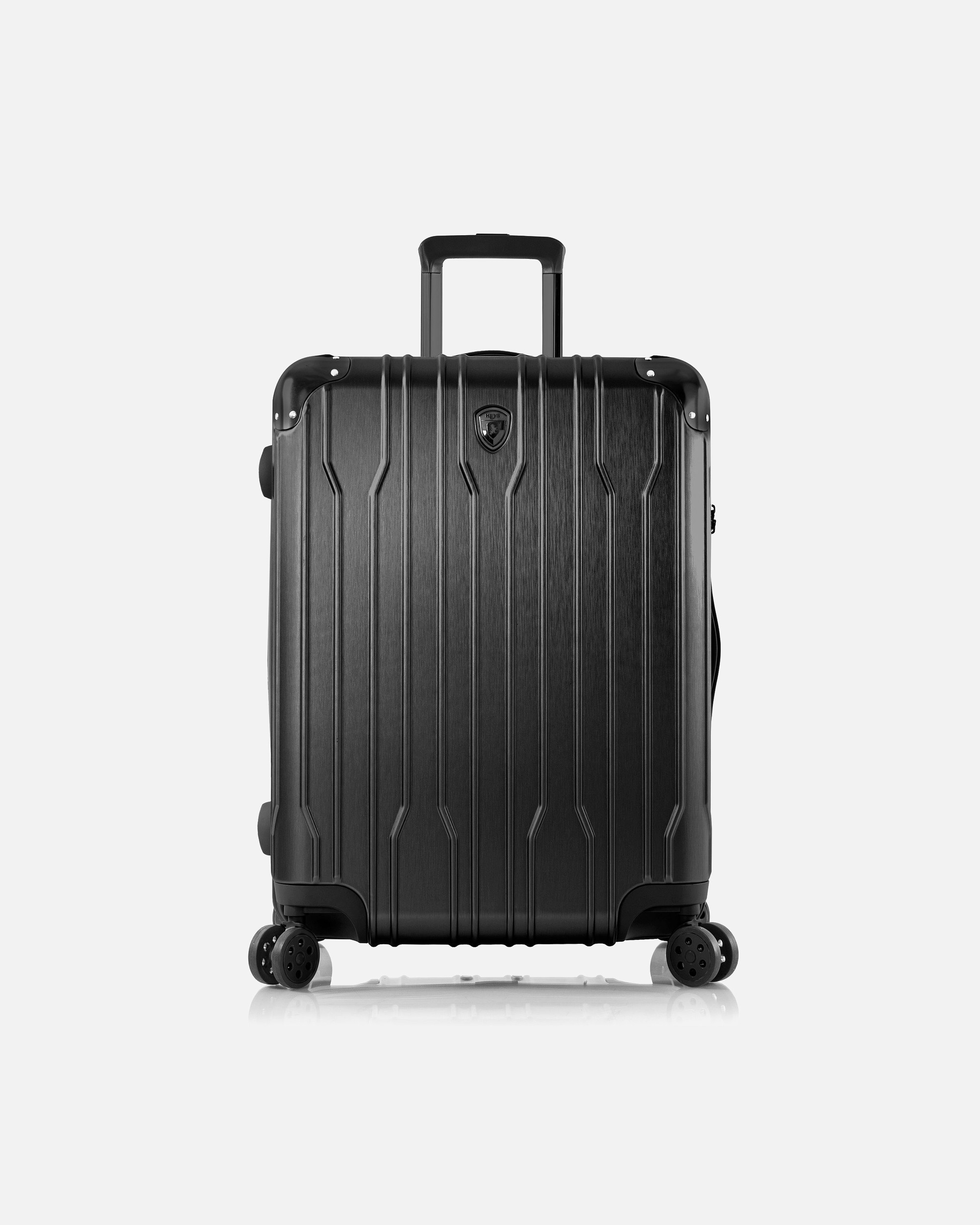 Valise trolley for HommeHeysXtrak 4 roulettes Trolley M 66 cm avec soufflet d'extensionblack
