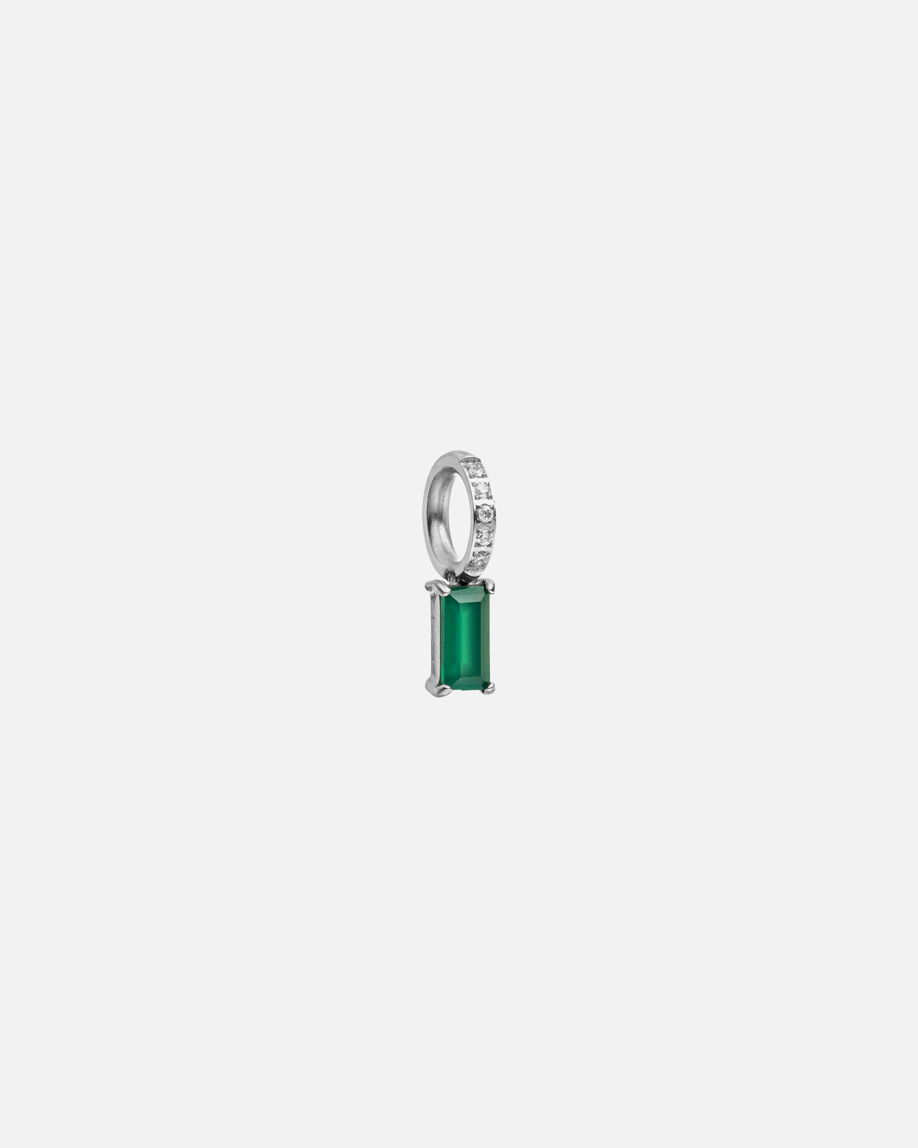 Schmuckanhänger für Unisex Purelei Geburtsstein Mai Chrysopras Charm 100% Edelstahl Silber