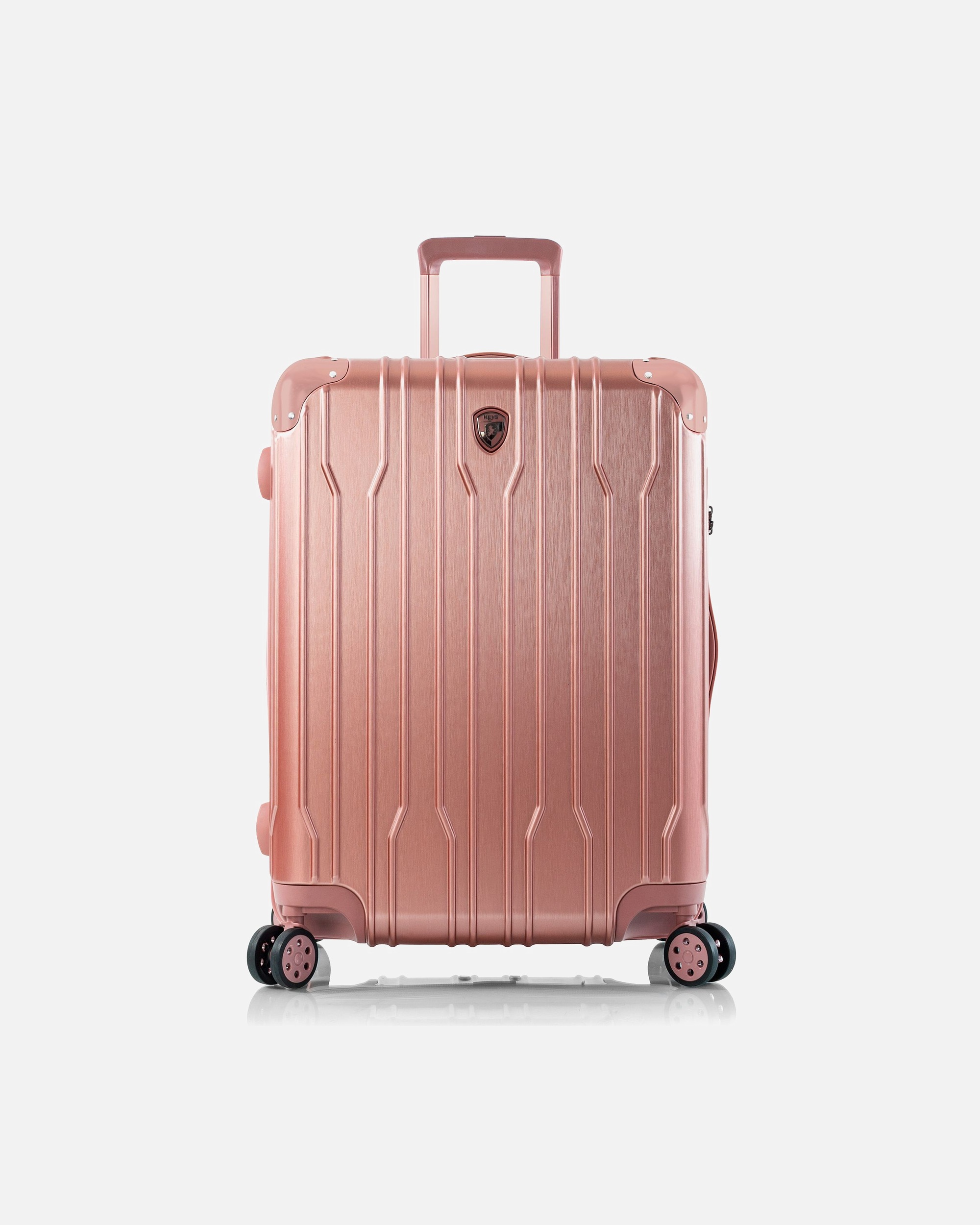 Valise trolley for HommeHeysXtrak 4 roulettes Trolley M 66 cm avec soufflet d'extensionrose gold