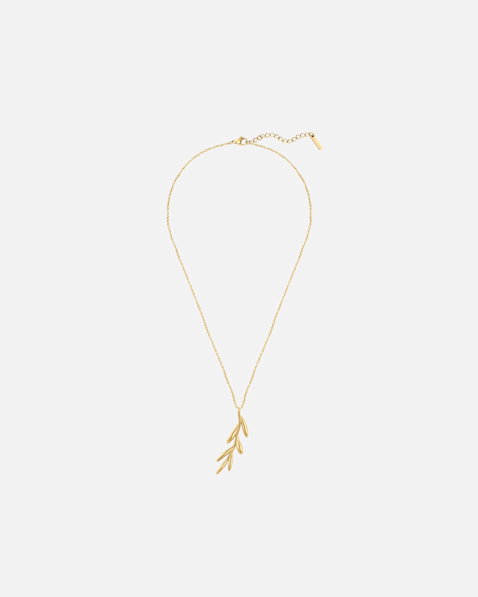 Collier for FemmeEASTSIDEChaîne bifurquer en Acier inoxydable en Or jaune45,0 cm Basiskette + 5,0 cm Verlängerung