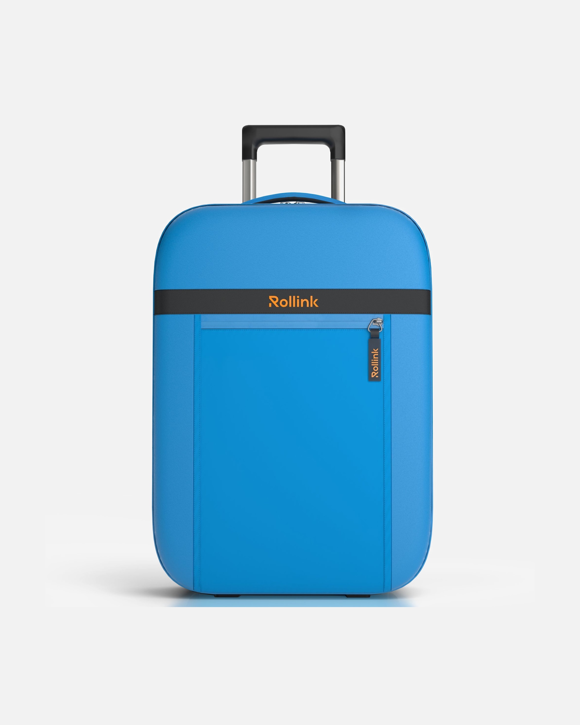 Valise trolley for HommeAura Cabin, valise à roulettes pliable à 2 compartiments S 55 cmdive blue