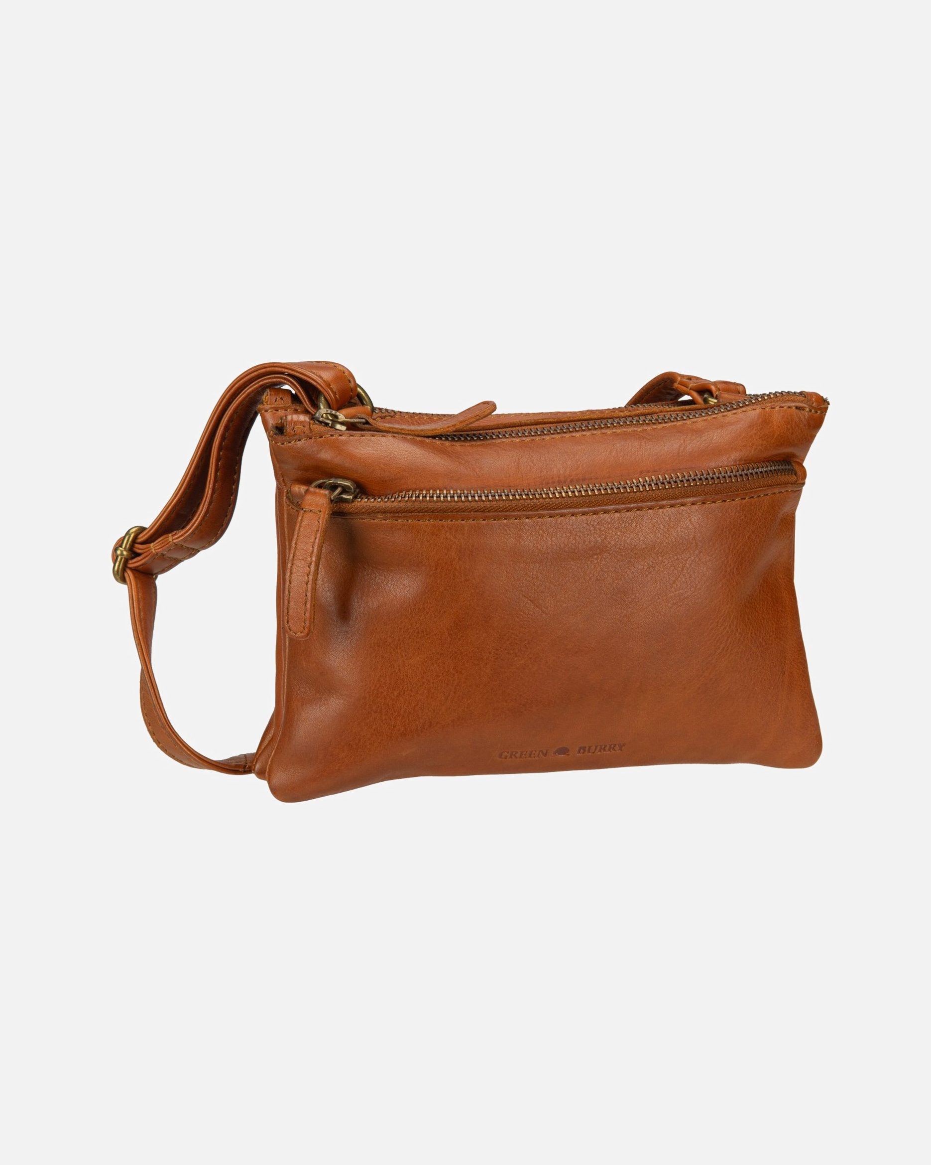 Umhängetasche für Unisex Greenburry Colombiana Umhängetasche nougat