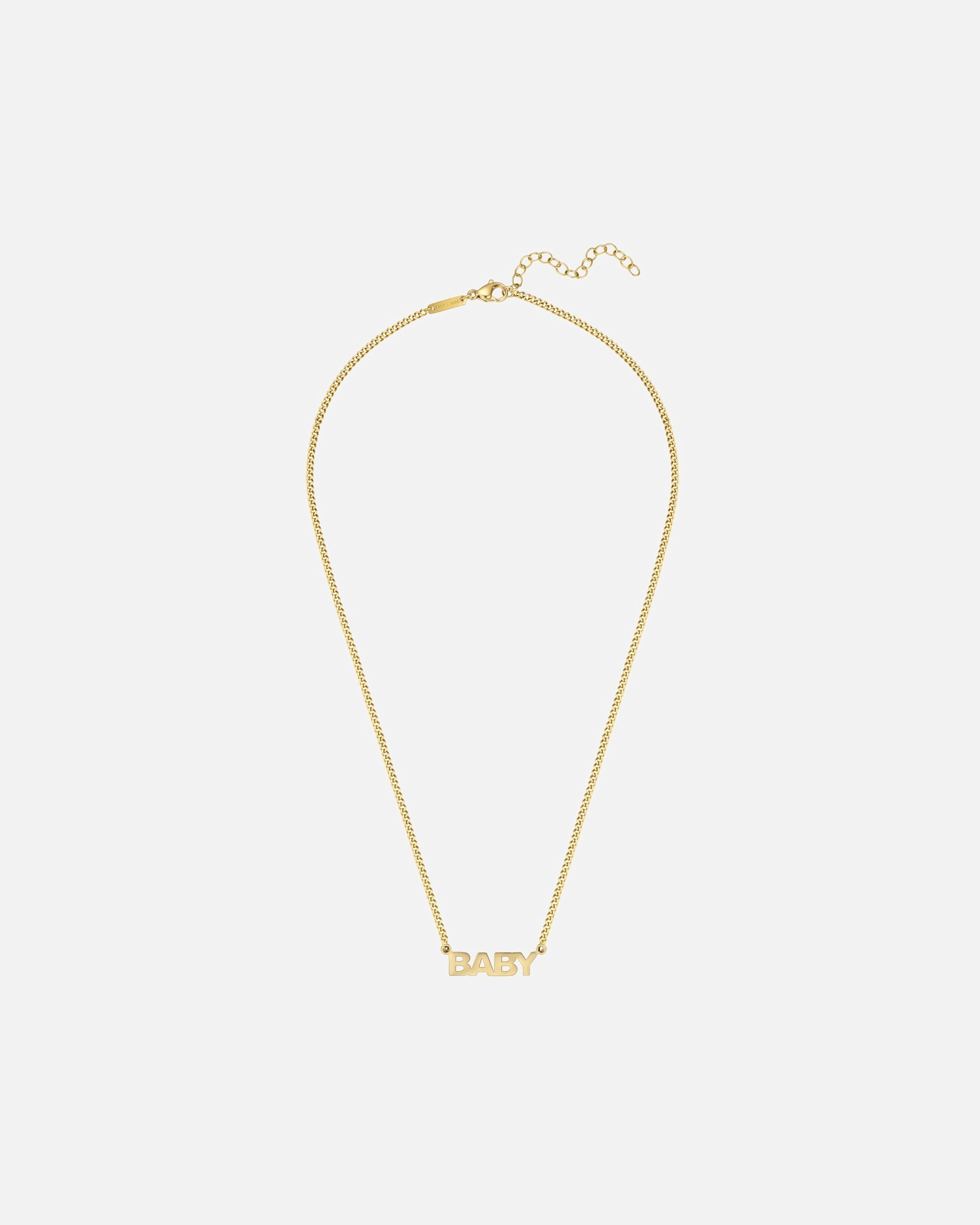 Collier for FemmeEASTSIDEChaîne BABY en Acier inoxydable en Or jaune40,0 cm Basiskette + 5,0 cm Verlängerung