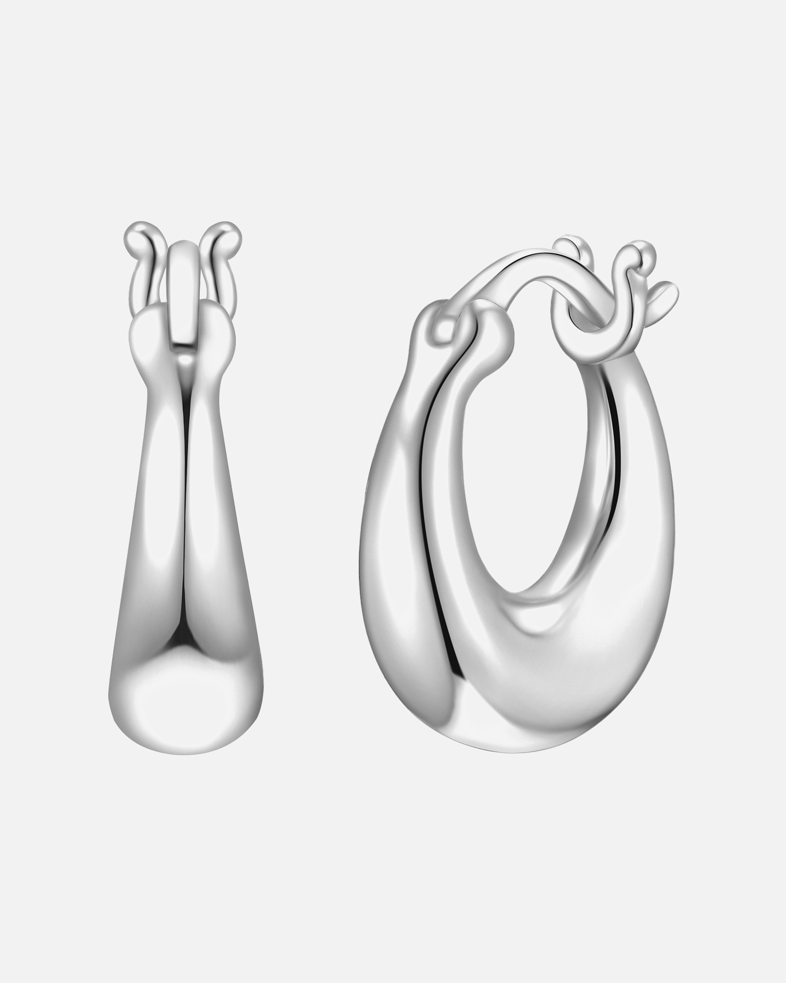 Boucle d'oreilles for FemmeGlanzstücke MünchenCréoles en argent Argent sterling en Argent14,8 mm