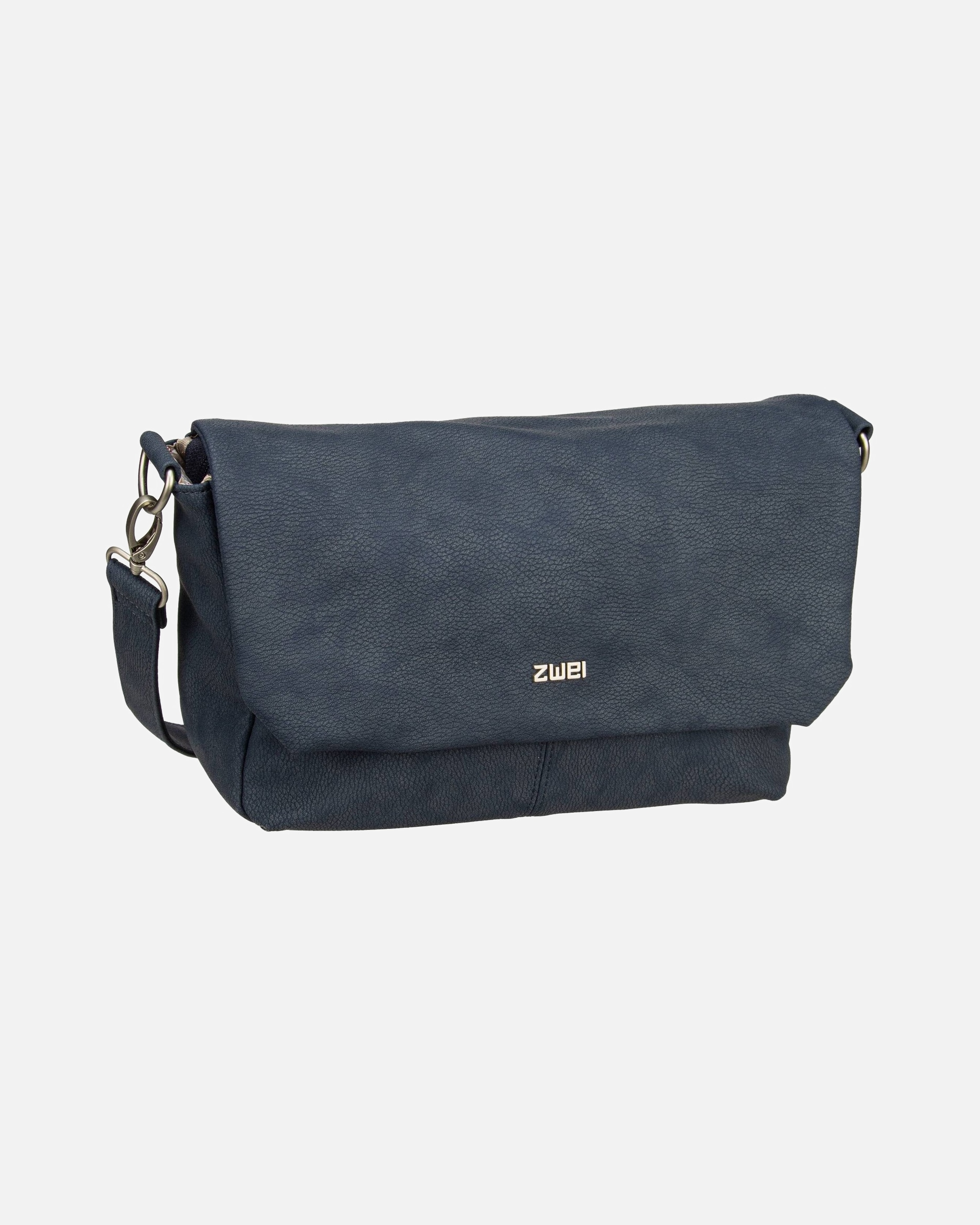 Sac Bandoulière for FemmeMademoiselle.M Messenger 33 cm Compartiment pour ordinateur portablenubuk blue