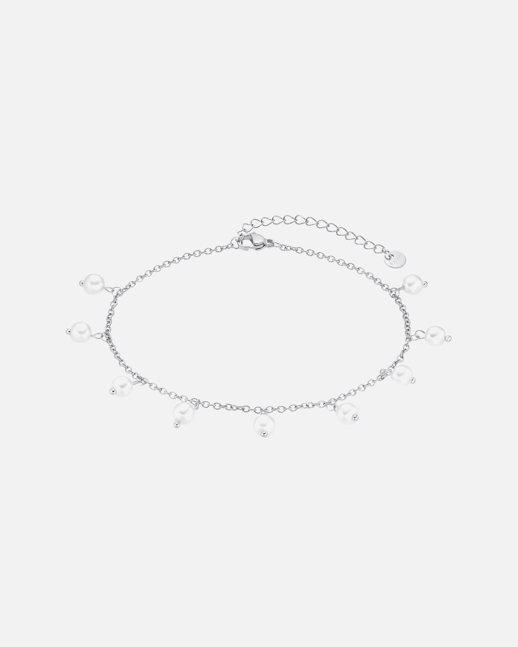 Fußschmuck für Weiblich Heideman Fußkettchen Jakleen Silberfarben