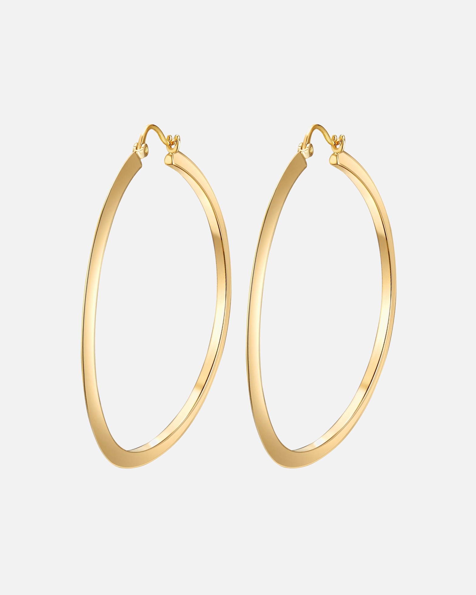 Créoles for FemmeBoucles d´oreilles en Alliage de fer en Or jaune55,4 mm