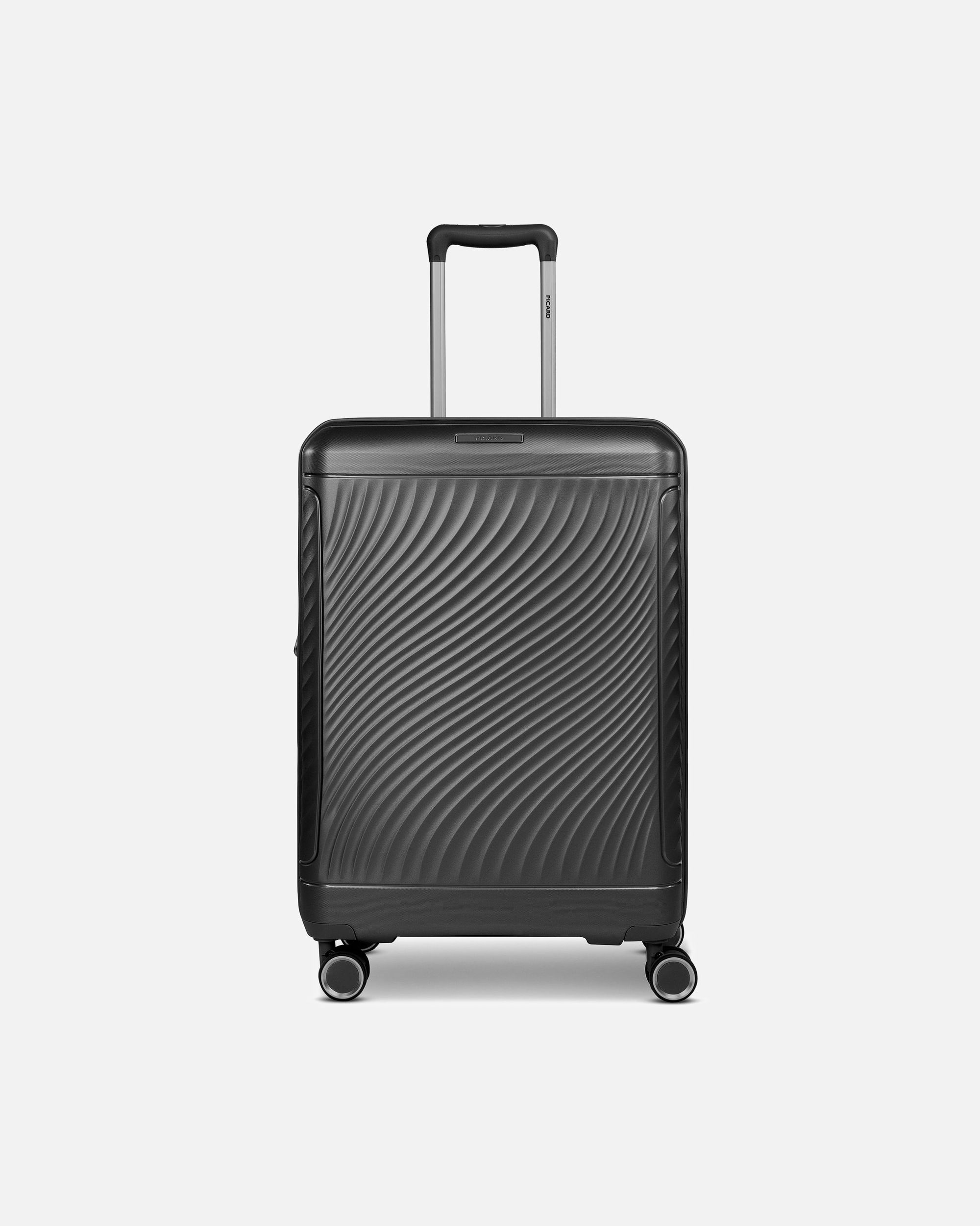 Valise trolley for HommePicardVienna 4 roulettes Trolley M 65 cm avec soufflet d'extensionblack