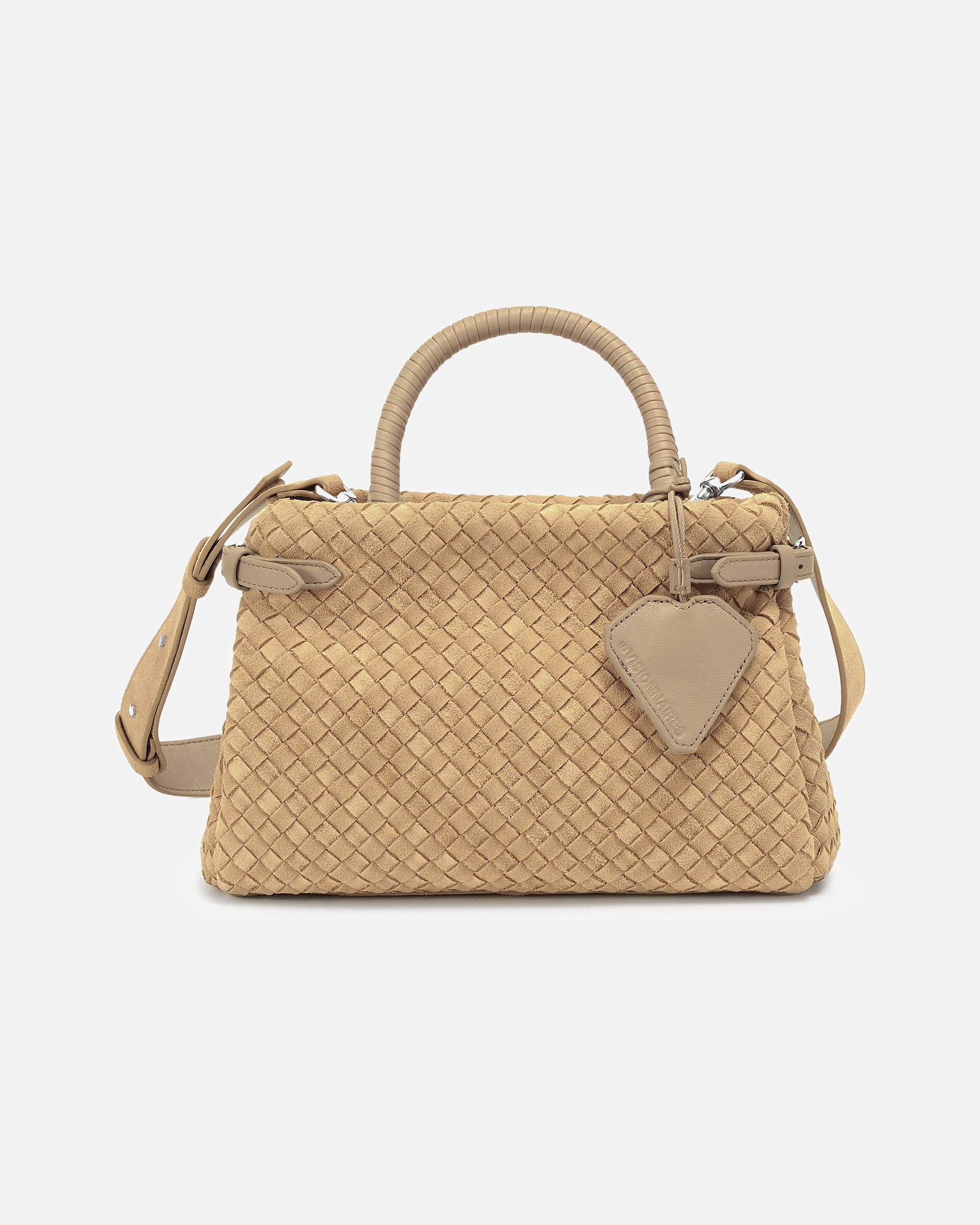 Sac Bandoulière for FemmeLES VISIONNAIRESDefault Brand LineIssac Weave Sac porté mainsoft tan