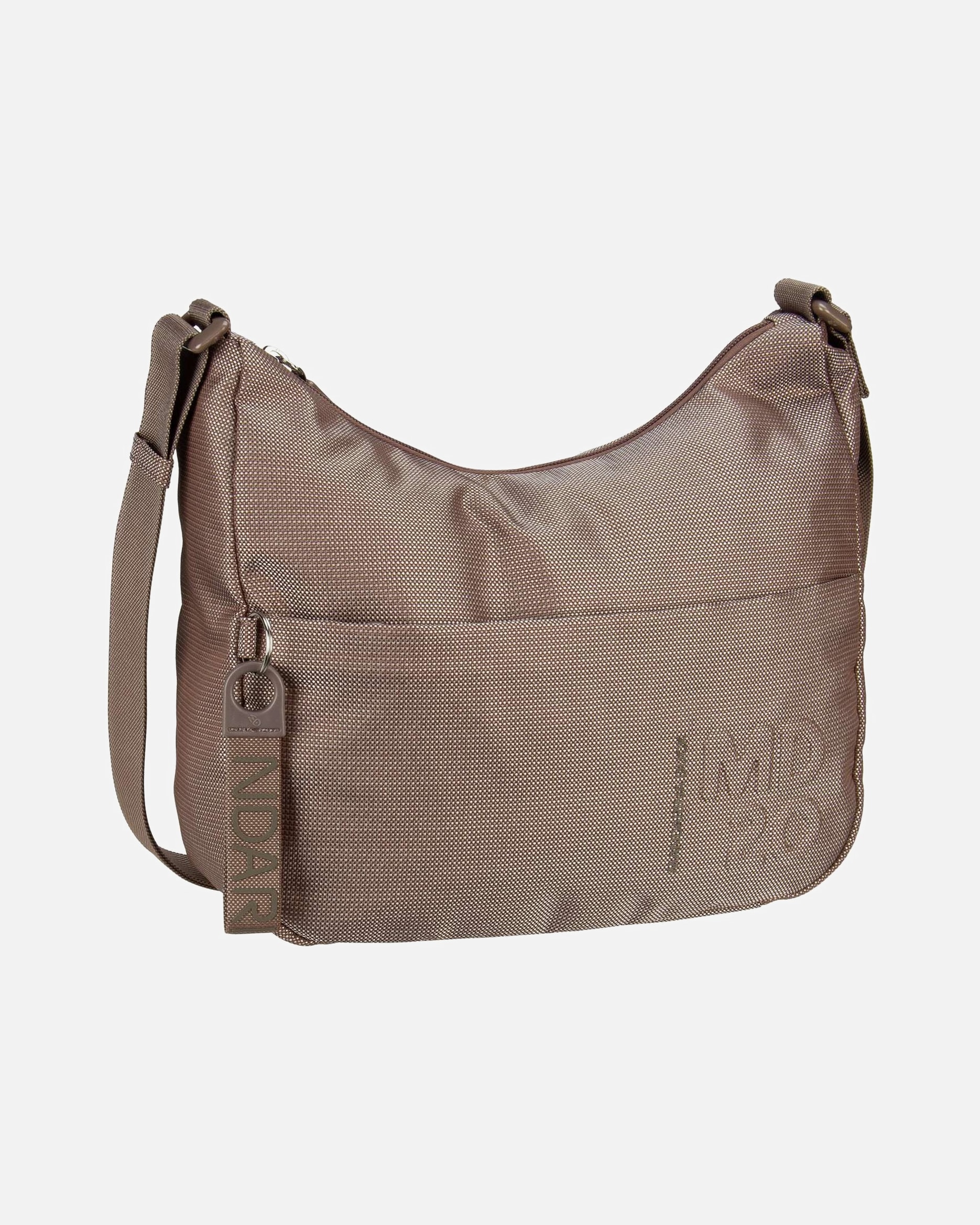 Handtasche für Weiblich Mandarina Duck MD20 Umhängetasche taupe