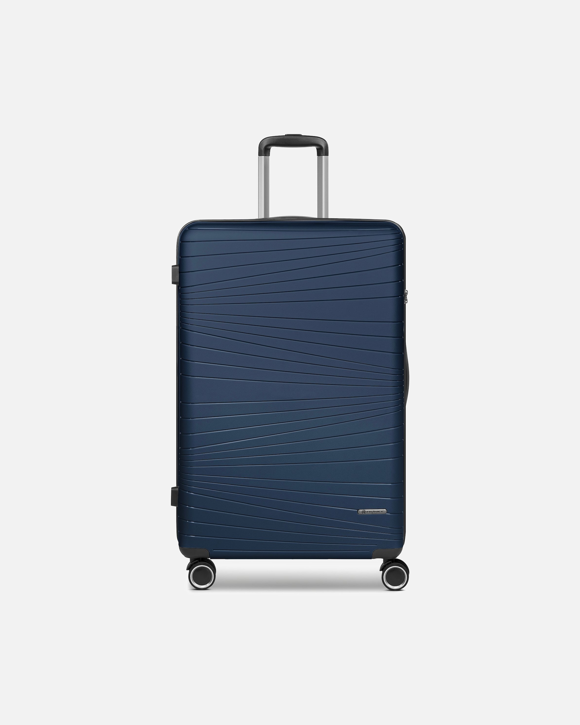 Trolley für Männlich Franky Dallas 3.0 4 Rollen Trolley L 75 cm dark blue