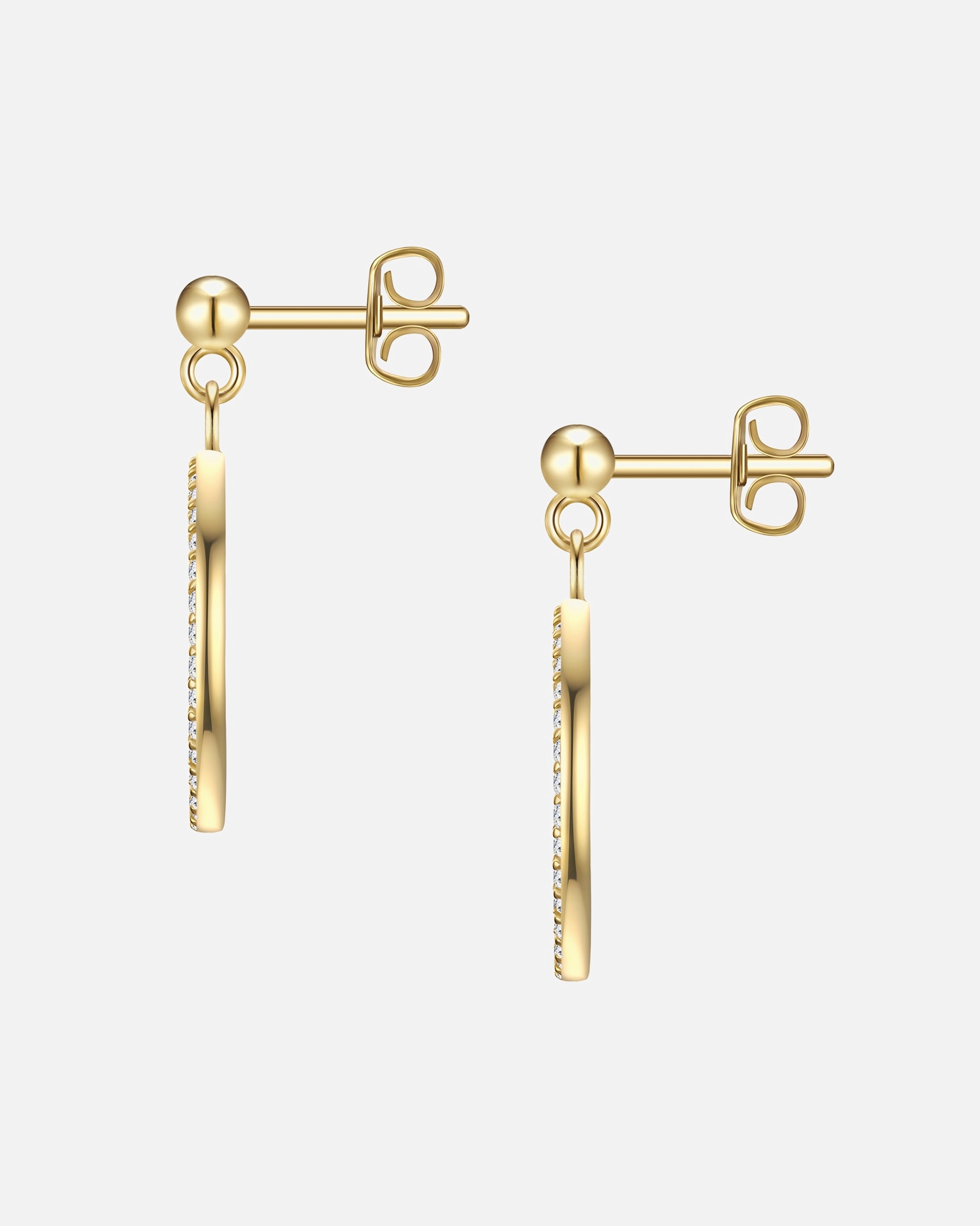 Boucle d'oreilles for FemmeRafaela DonataBoucles d´oreilles Arbre de vie en Argent sterling en Or jaune22,7 mm