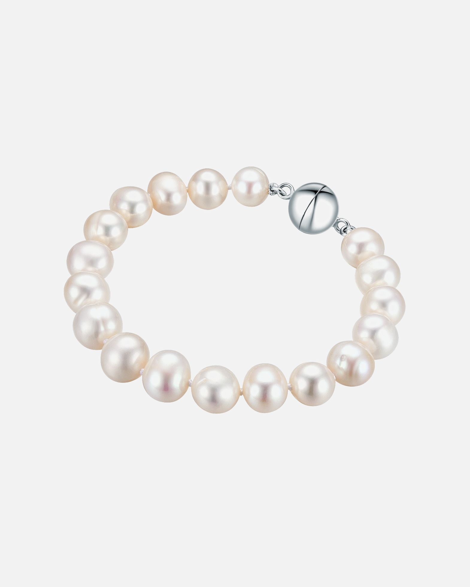 Bracelet for FemmeBracelet Argent sterling Perle de culture d'eau douce en Argent18 cm