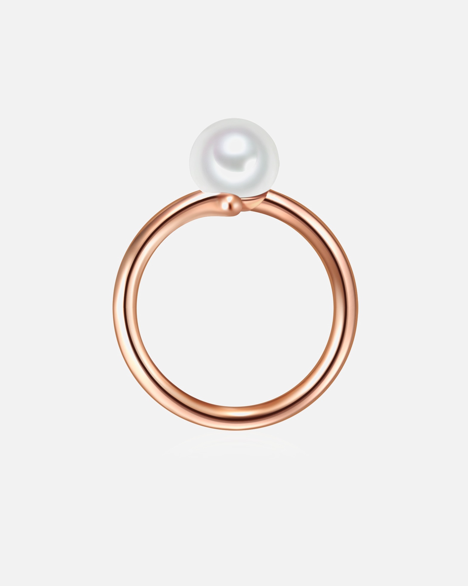 Bague for FemmeValero PearlsBague en argent Argent sterling Perle de culture d'eau douce en Or rose52
