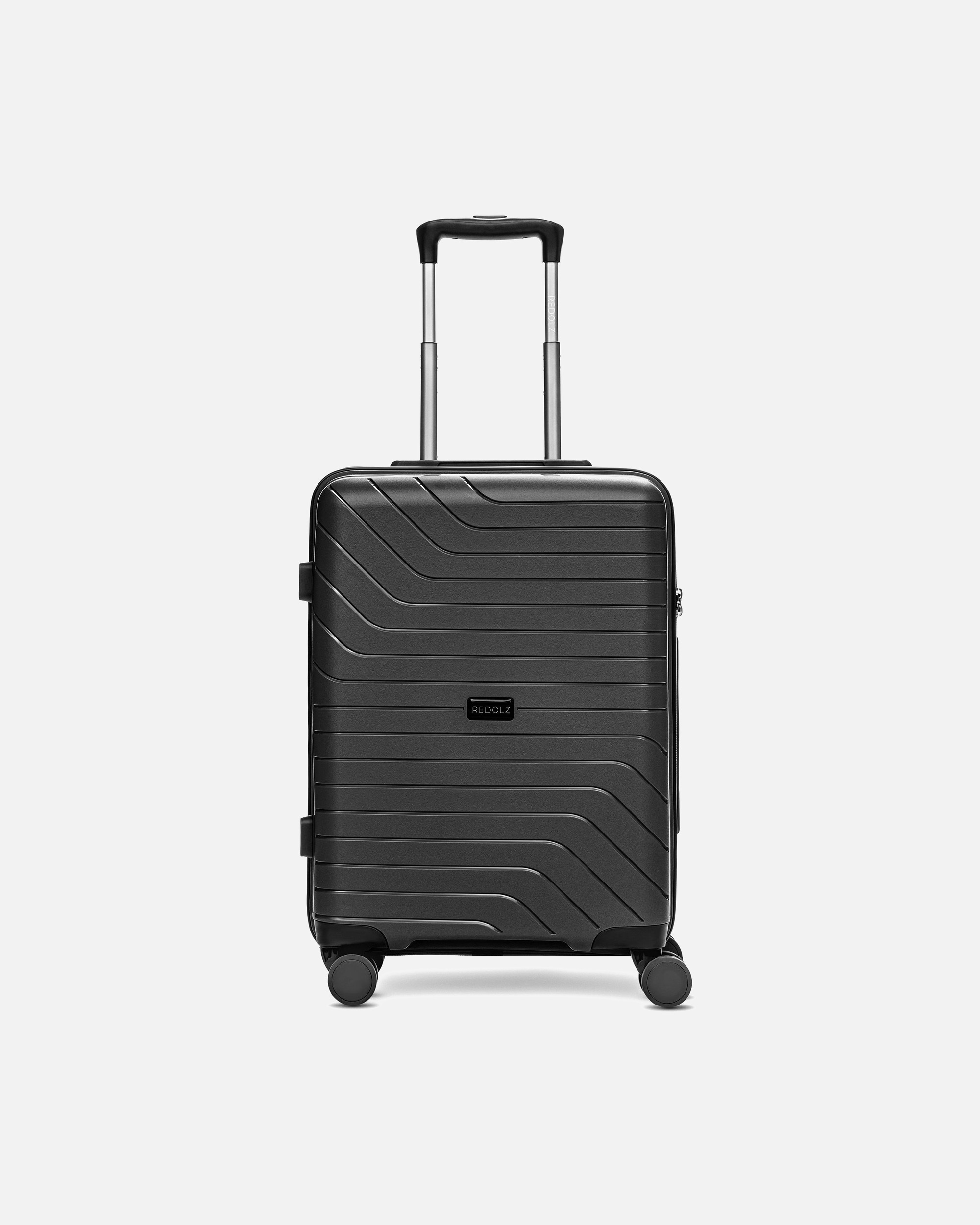 Handgepäckkoffer für Männlich Redolz Essentials 05 CABIN 4 Rollen Kabinentrolley 55 cm black 2