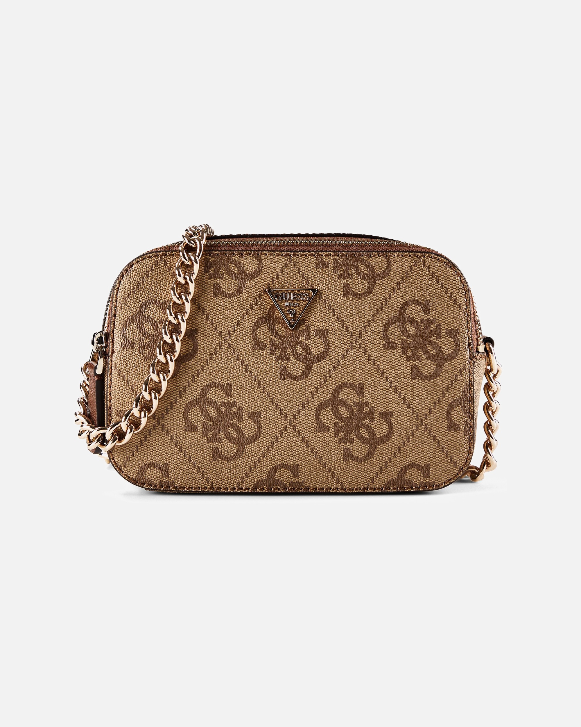 Sac for FemmeGUESSNoelle Sac bandoulièrelatte logo-brown