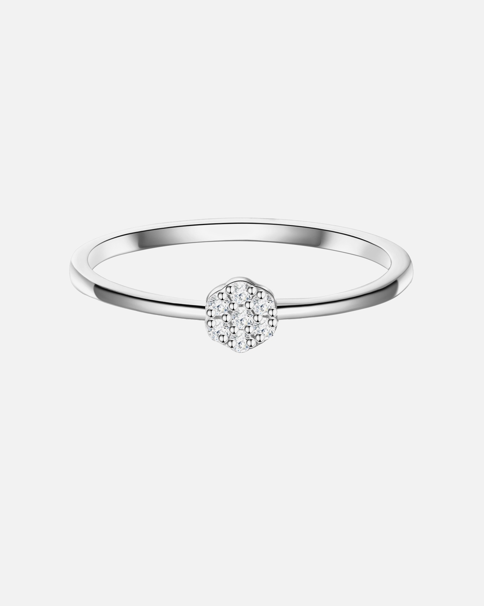 Bague for FemmeGlanzstücke MünchenBague en argent Argent sterling Oxyde de zirconium (CZ) en Argent60