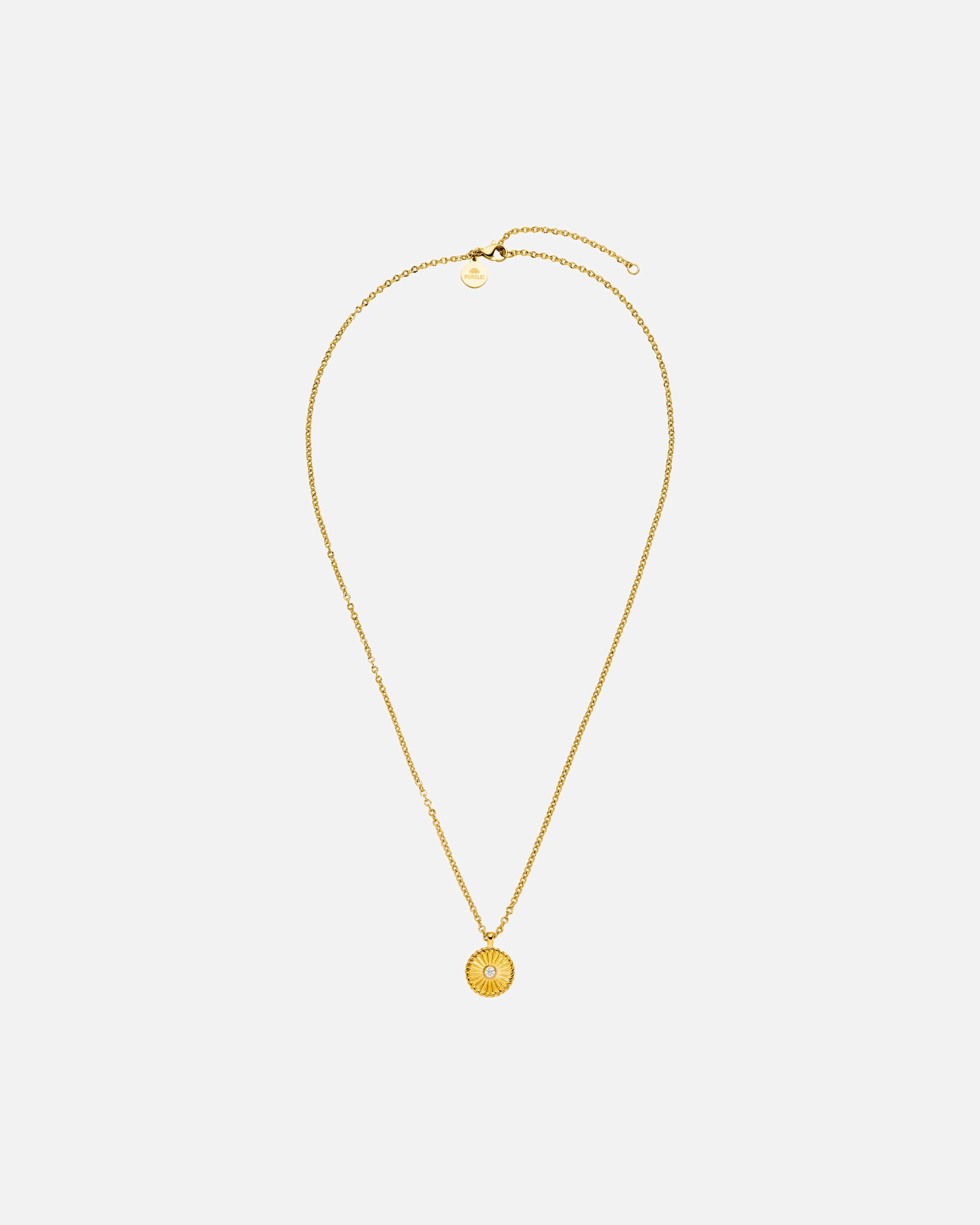 Halskette für Weiblich Purelei Kaipo Halsketten-Set 100% Edelstahl Gold