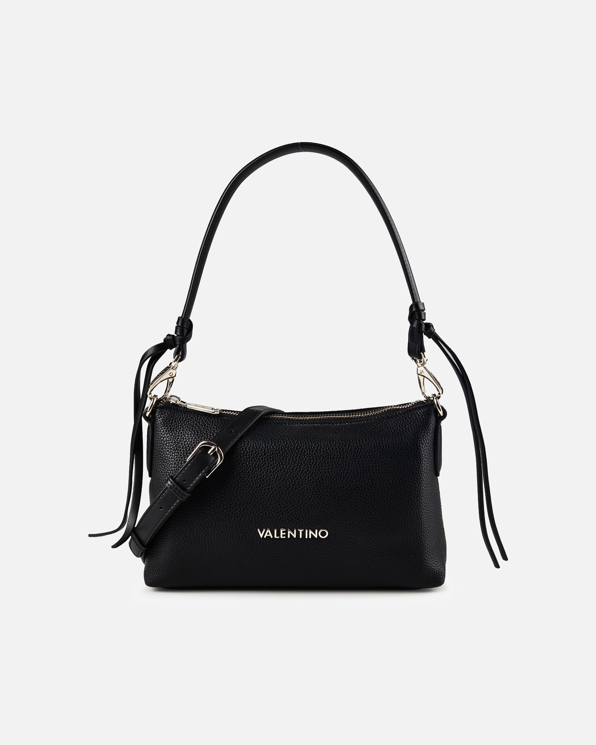 Tasche für Weiblich Valentino by Mario Valentino Fiamma RE Schultertasche nero