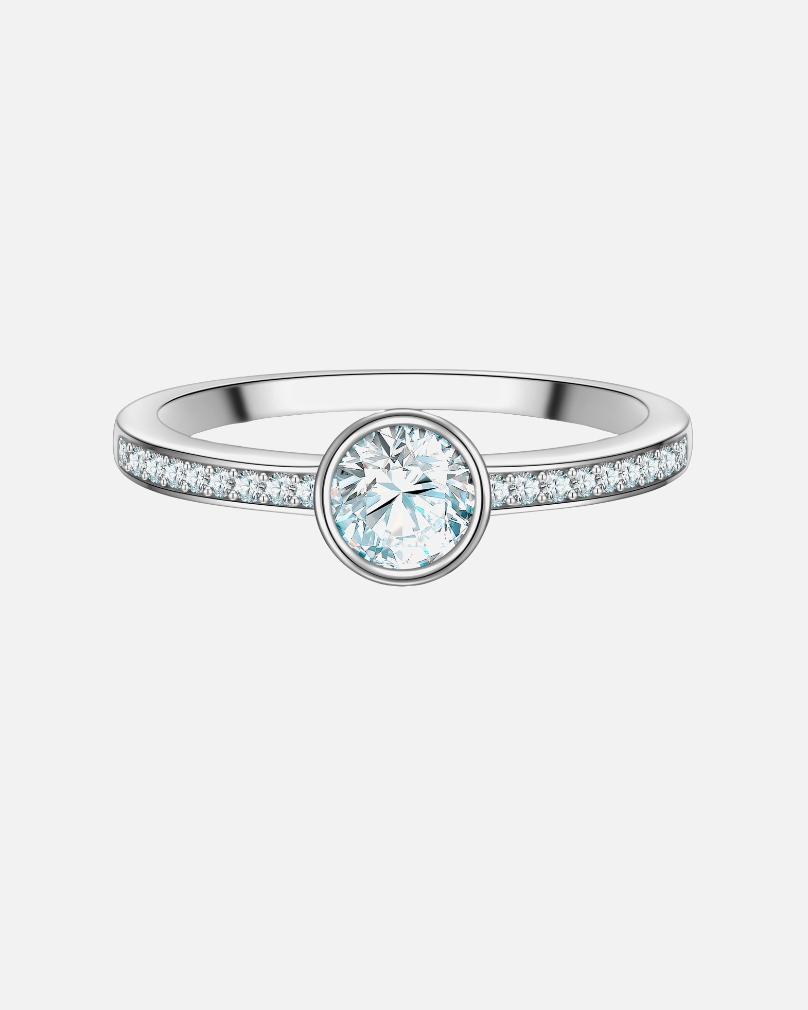 Bague for FemmeTrilaniBague en Argent Sterling en argent avec Zirconium50