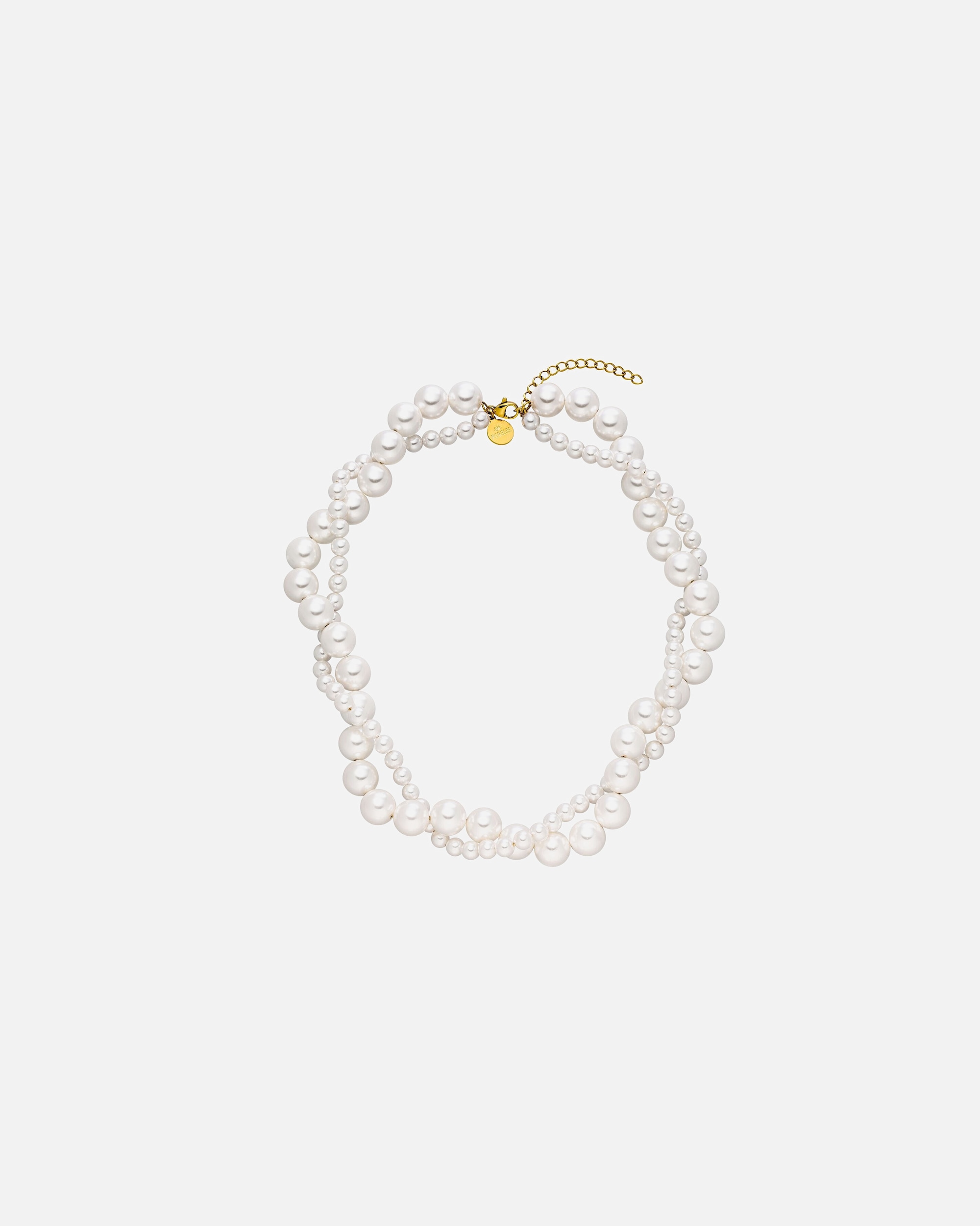 Collier for FemmePureleiPearl Elegance Collier 100% acier inoxydablePearl Elegance Collier 100% acier inoxydable