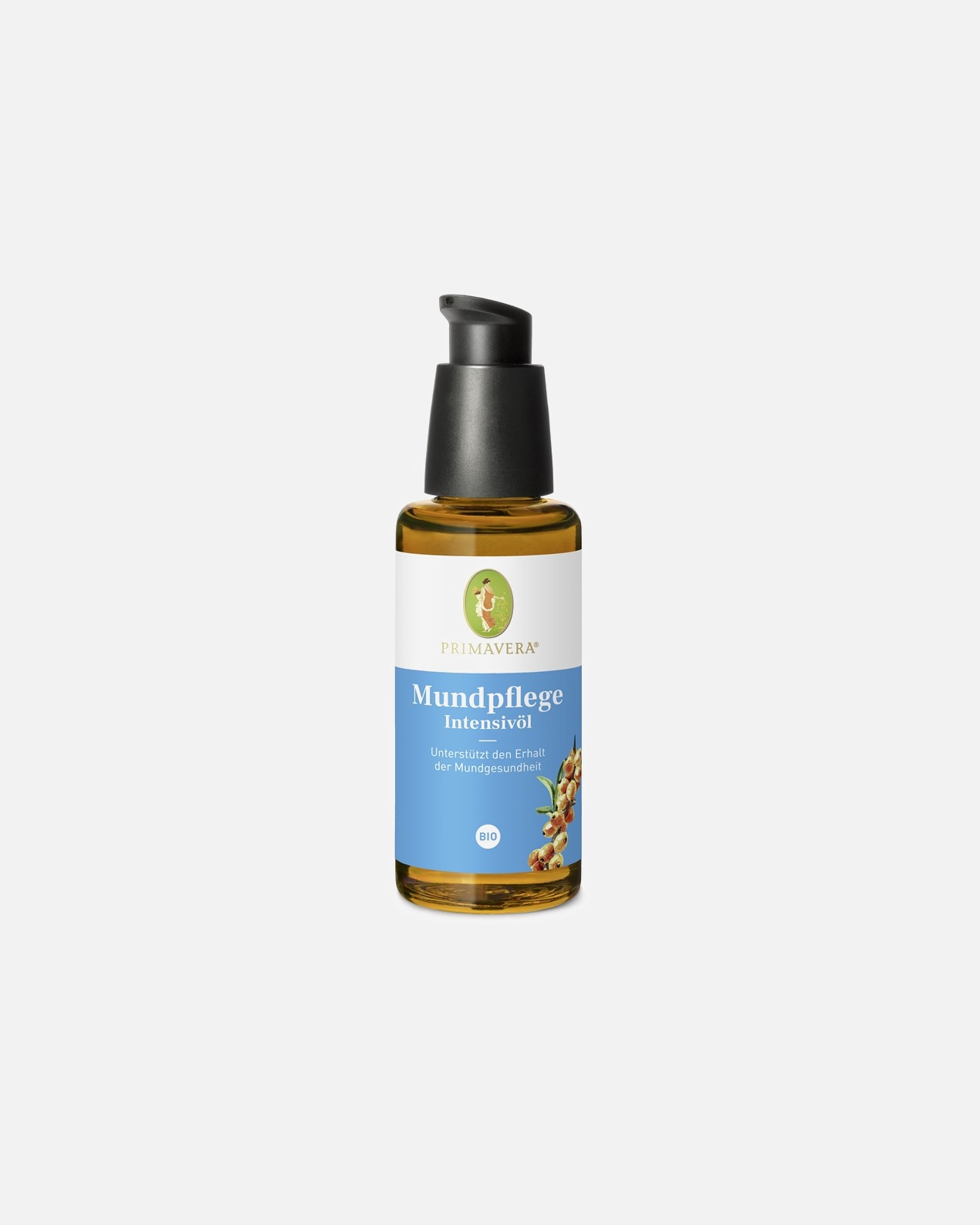 Mundspülung für Unisex Primavera Mundpflege Intensivöl bio 50 ml