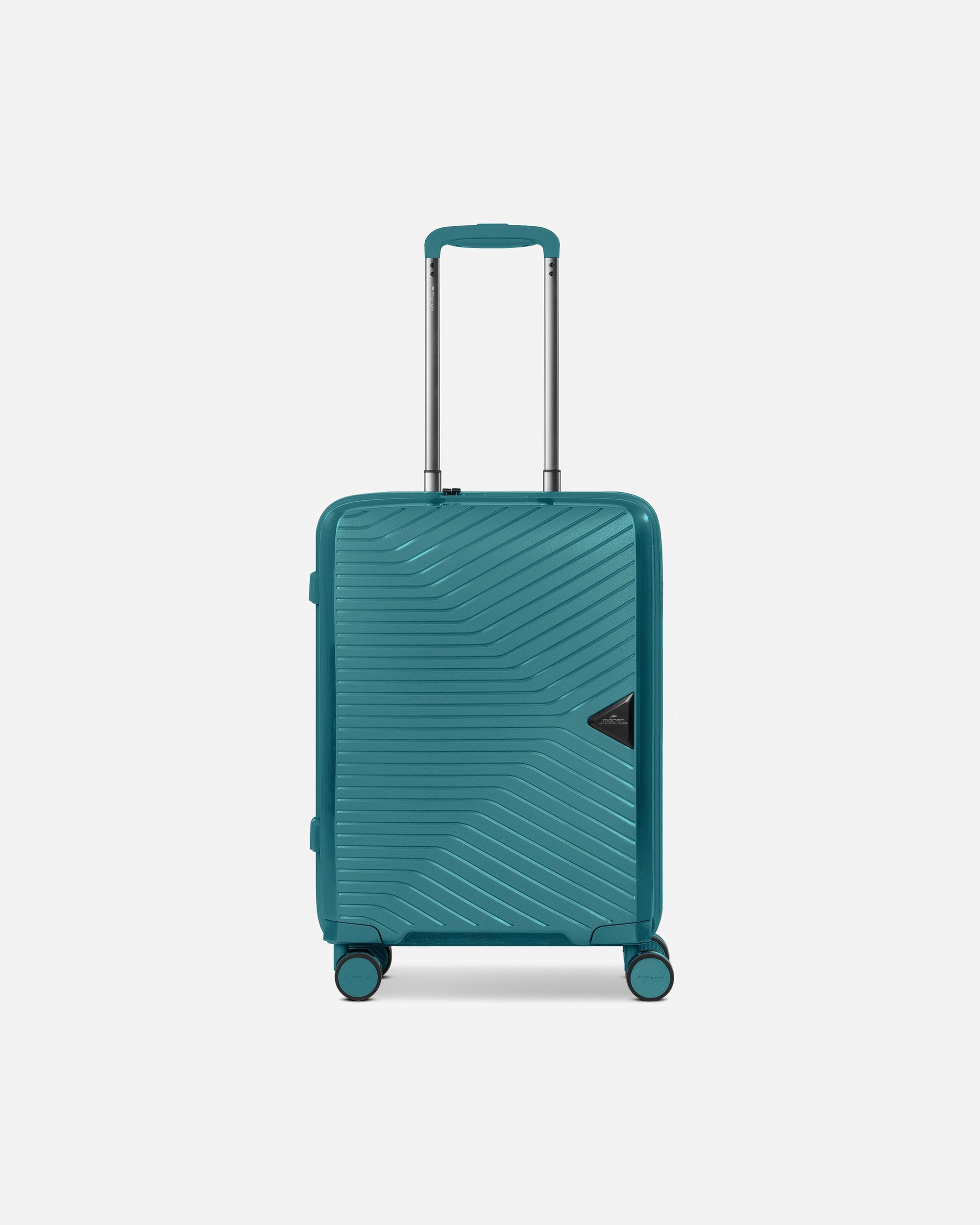 Valise for HommeMarch15 TradingGotthard Edition 4 roulettes Trolley de cabine 55 cmaqua metallic