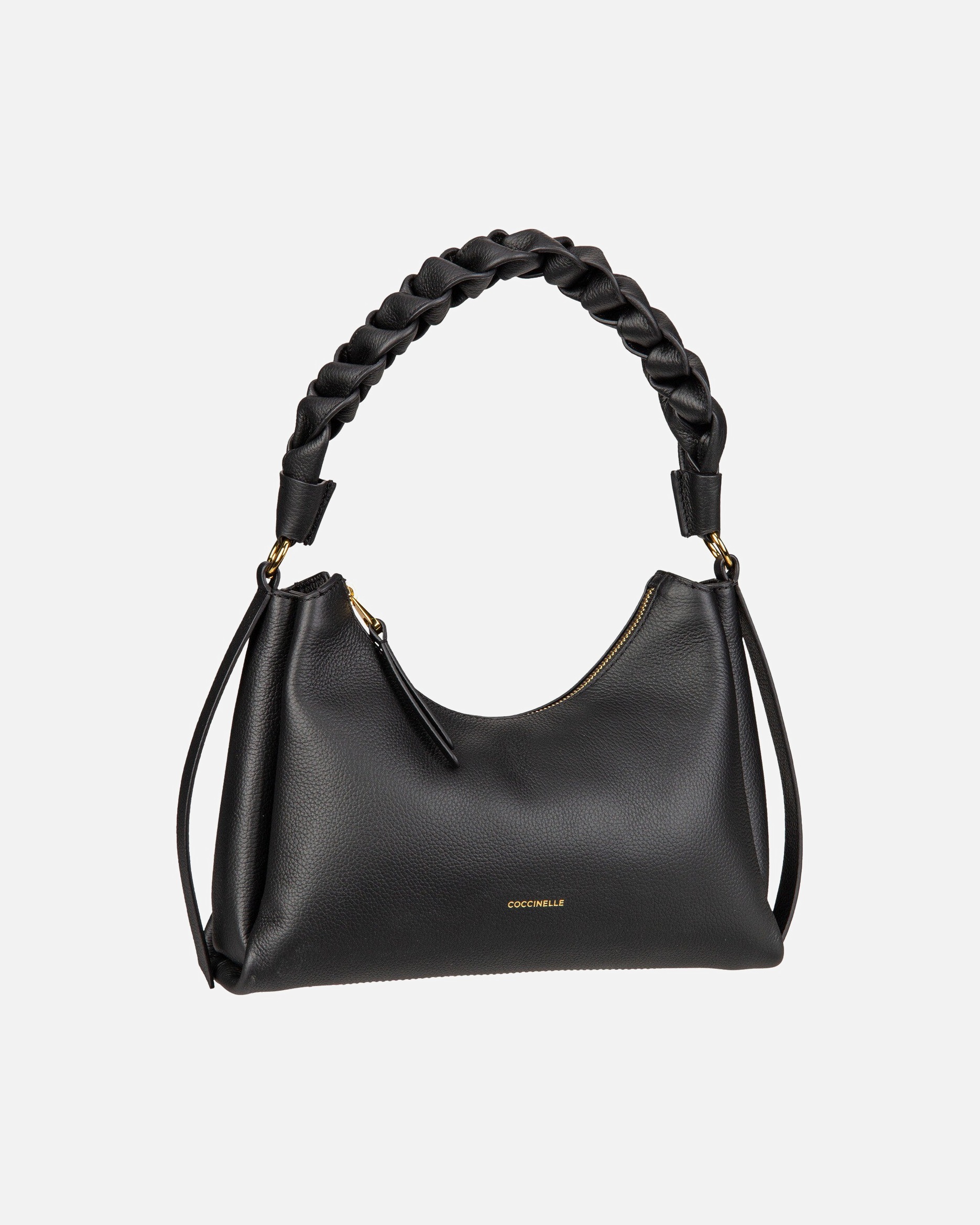 Sac à main for FemmeCoccinelleBoheme Sac à main porté épaulenoir-cognac