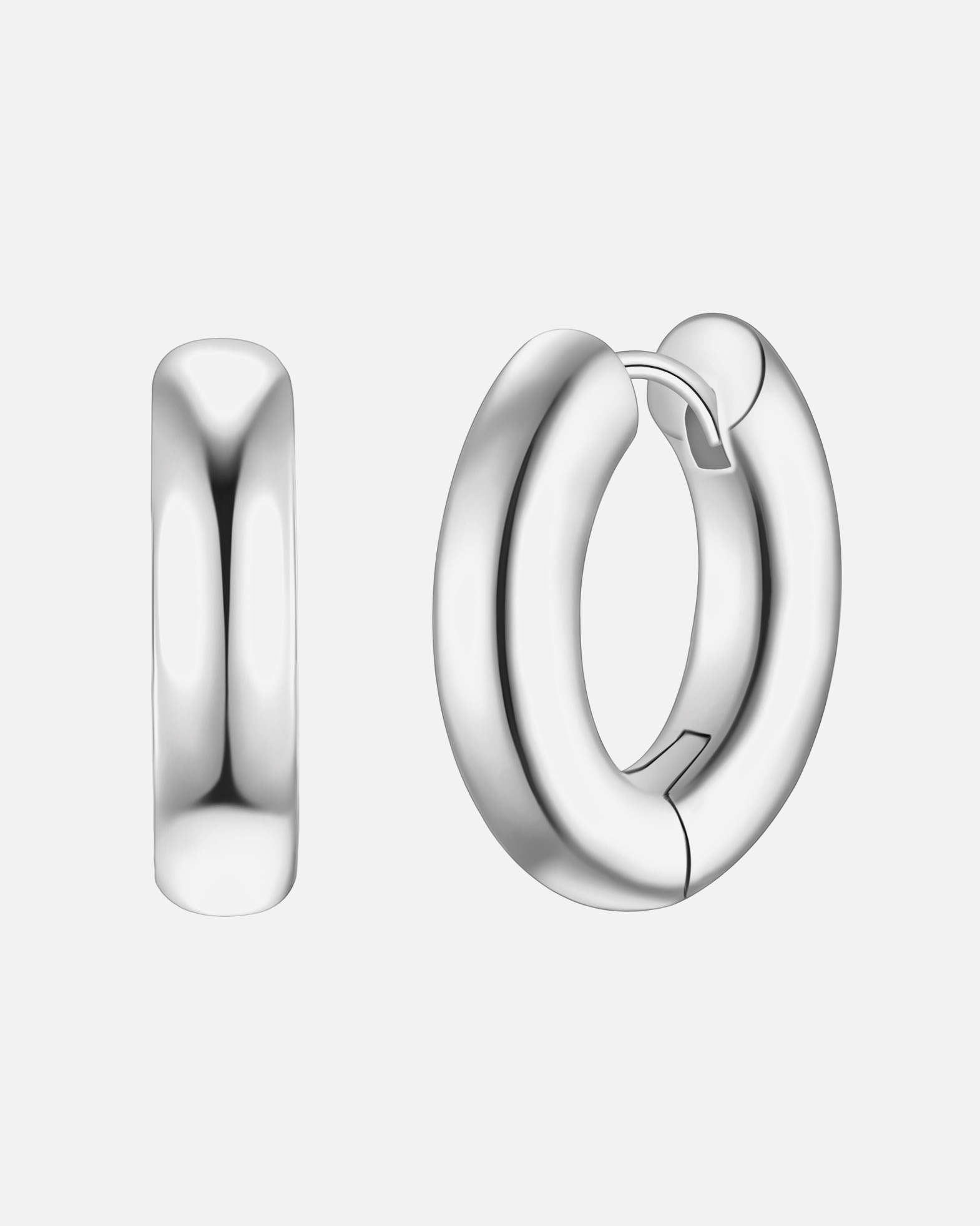 Créoles for FemmeCréoles en alliage de métal argenté23,8 mm