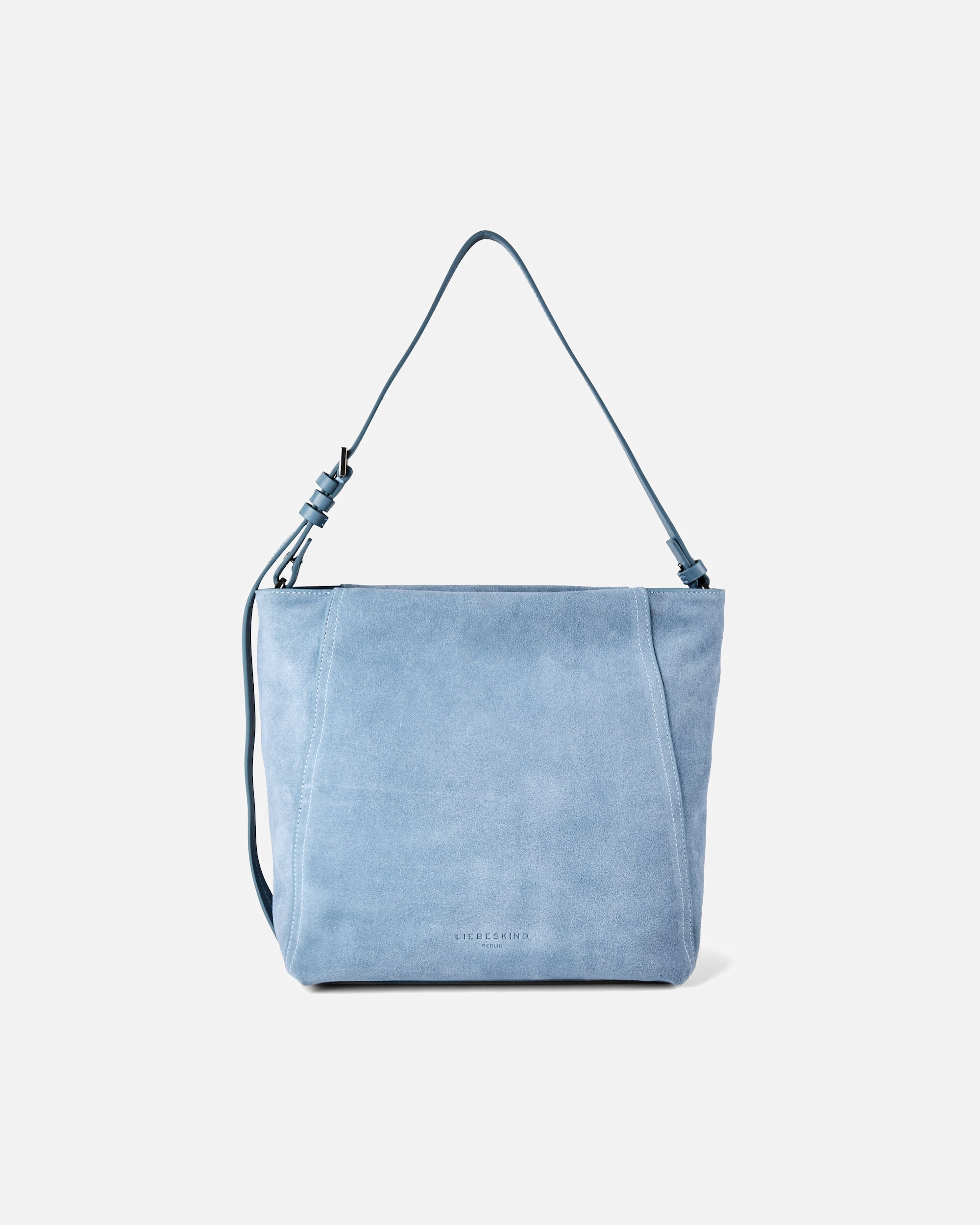 Sac for FemmeLiebeskindChudy Sac à main porté épauleblue denim suede
