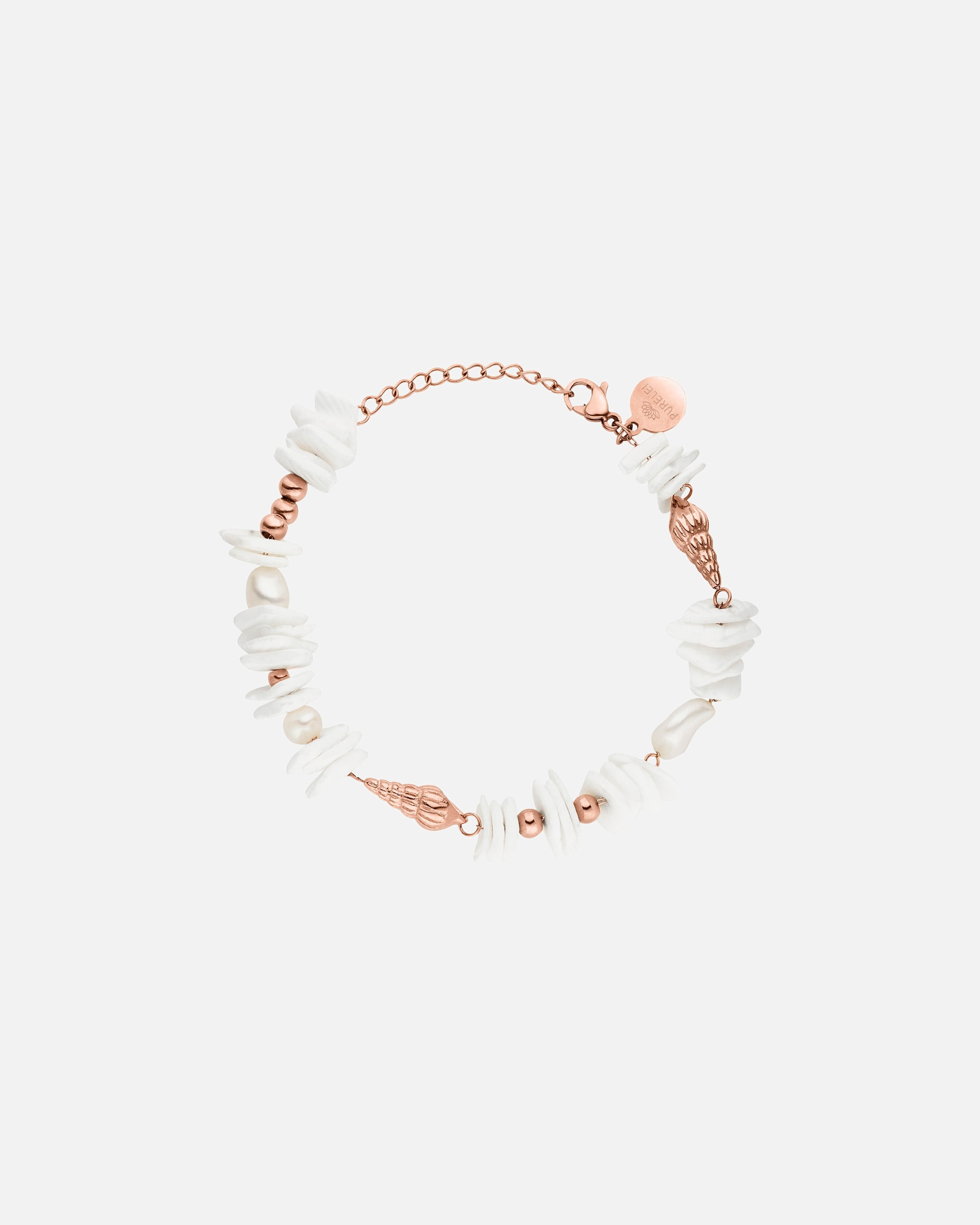 Armband für Weiblich Purelei Wela Armband 100% Edelstahl Rosegold