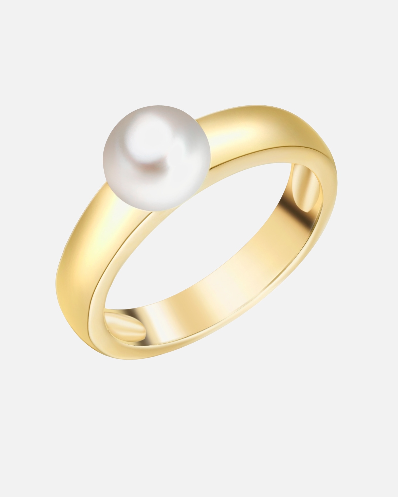 Bague for FemmeValero PearlsBague avec perle Argent sterling Perle de culture d'eau douce en Or jaune50