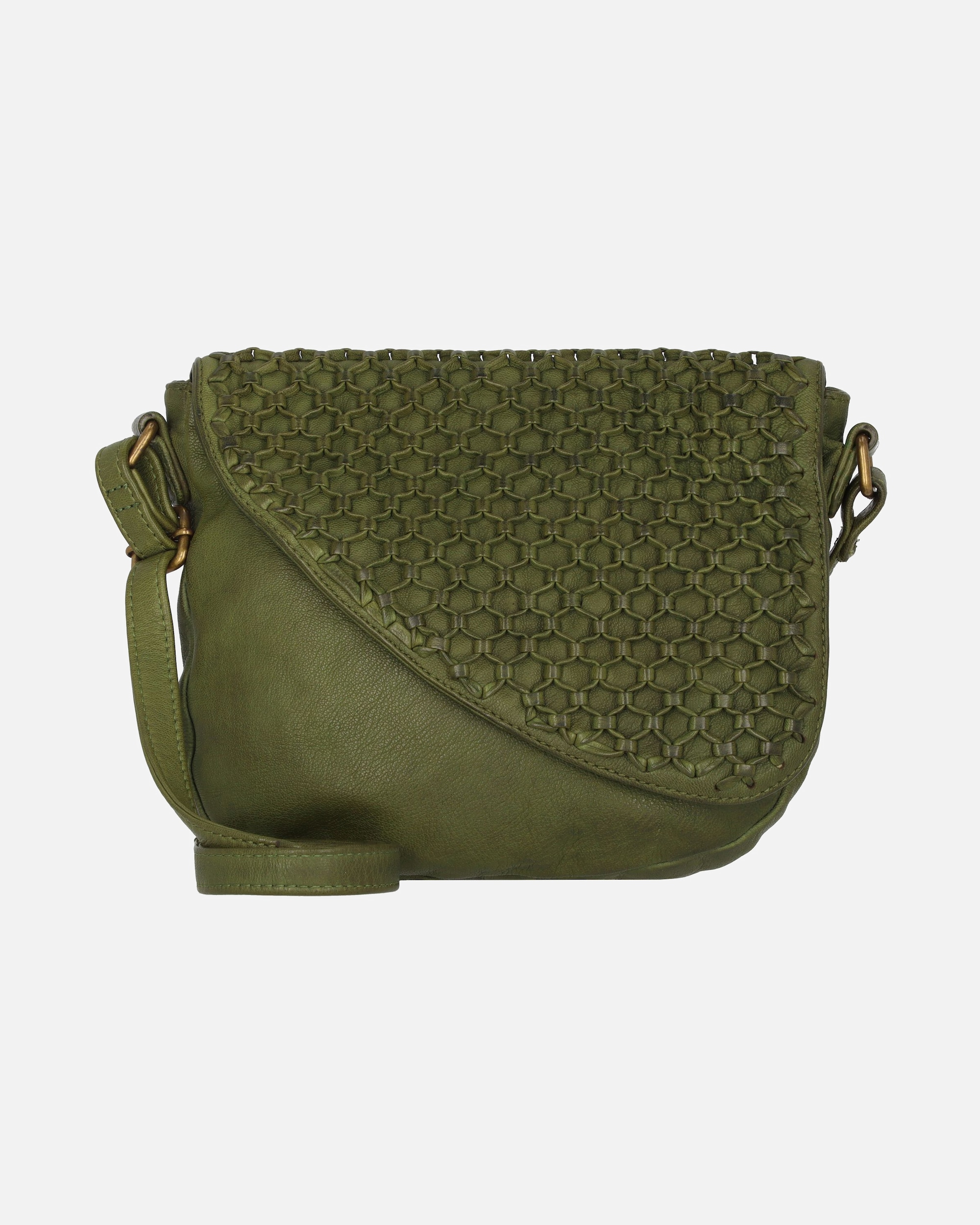Clutch für Weiblich Greenland Femi & Nine Umhängetasche green