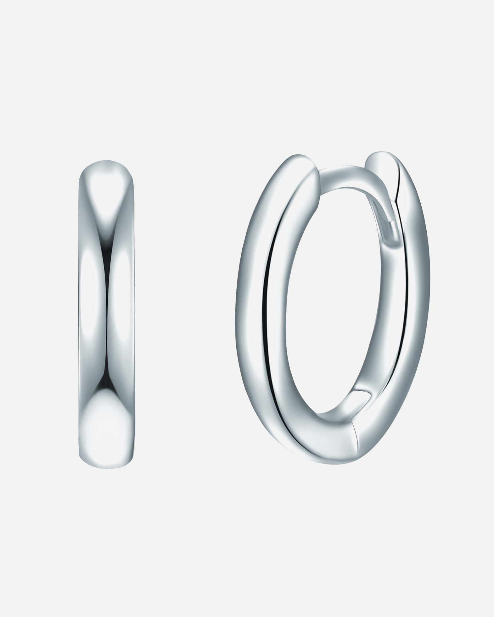 Créoles for FemmeRafaela DonataBoucles d´oreilles Argent sterling en Or jaune13,1 mm