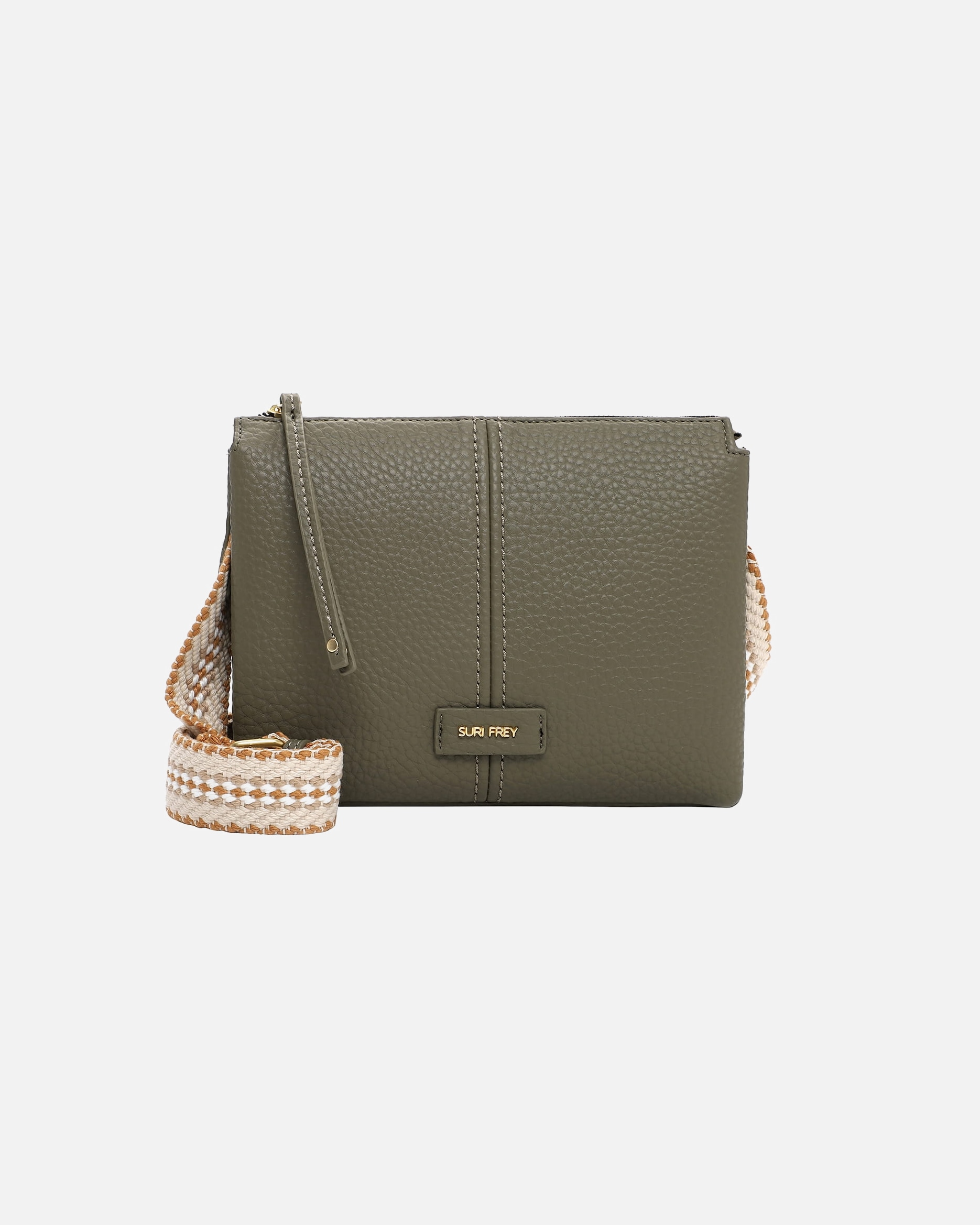 Tasche für Weiblich SURI FREY Umhängetasche SFY Gray Khaki