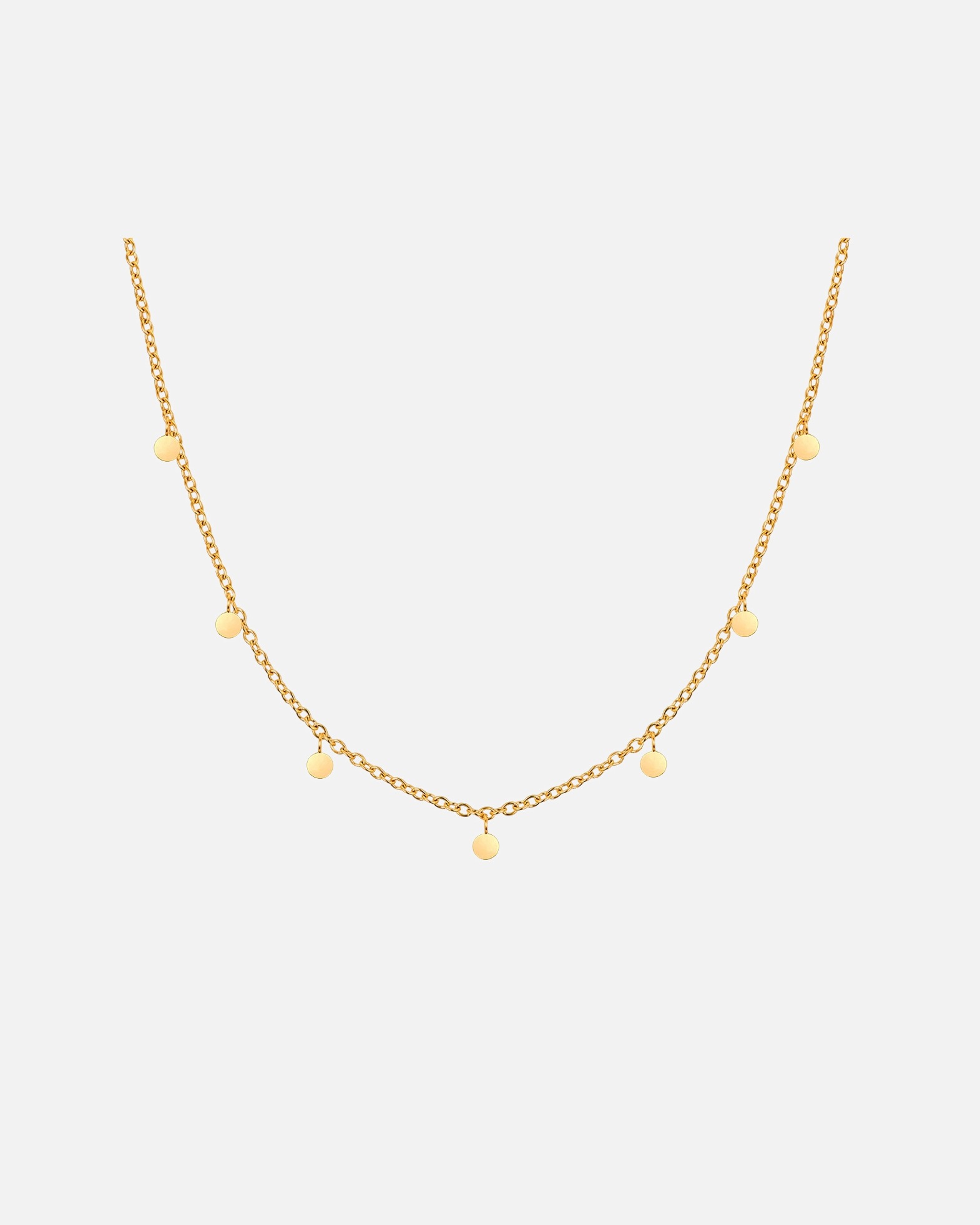 Collier for FemmeChaîne Acier inoxydable en Or jauneOr