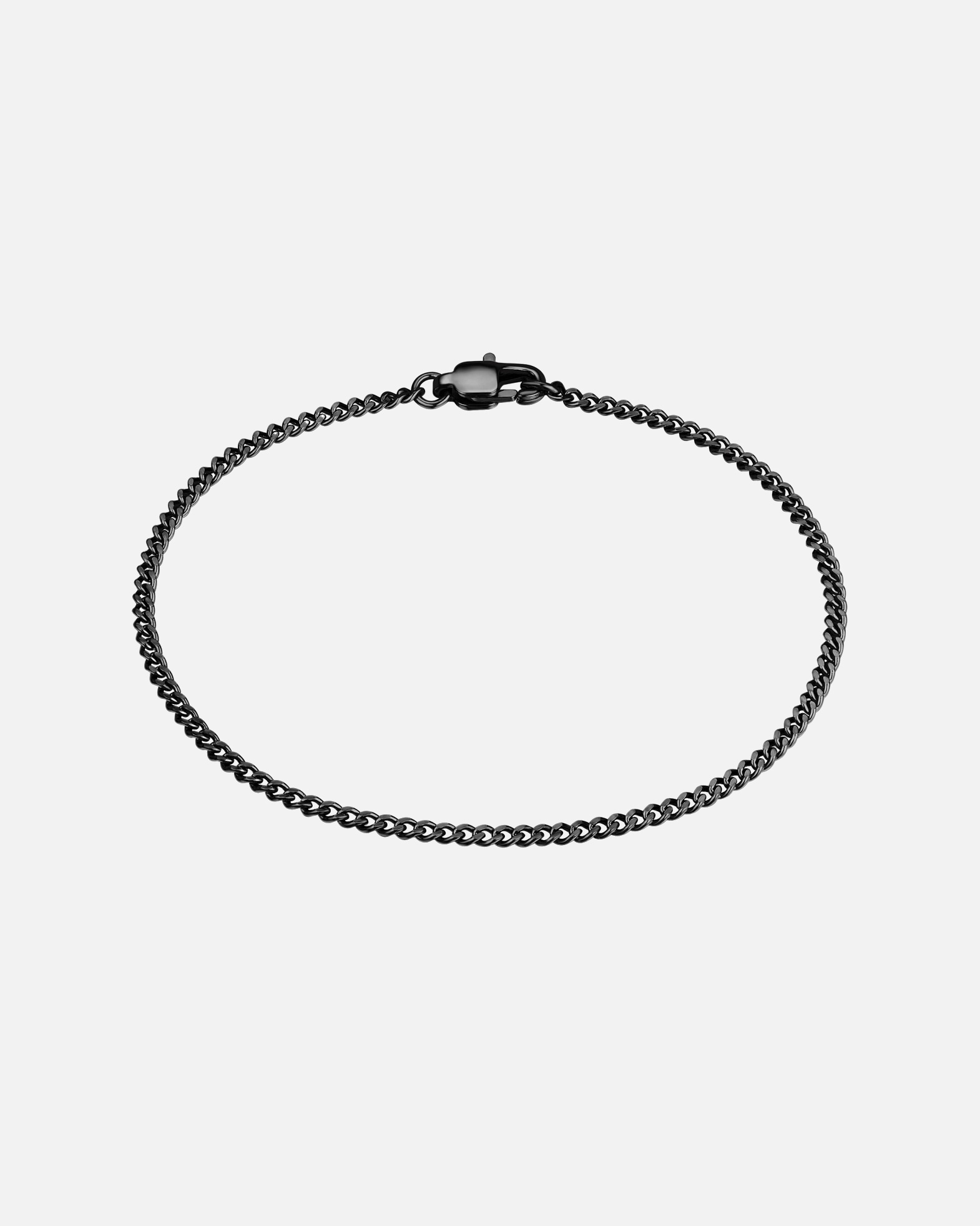 Bracelet for HommeTrue RebelsBracelet en Acier inoxydable en Noir21 cm