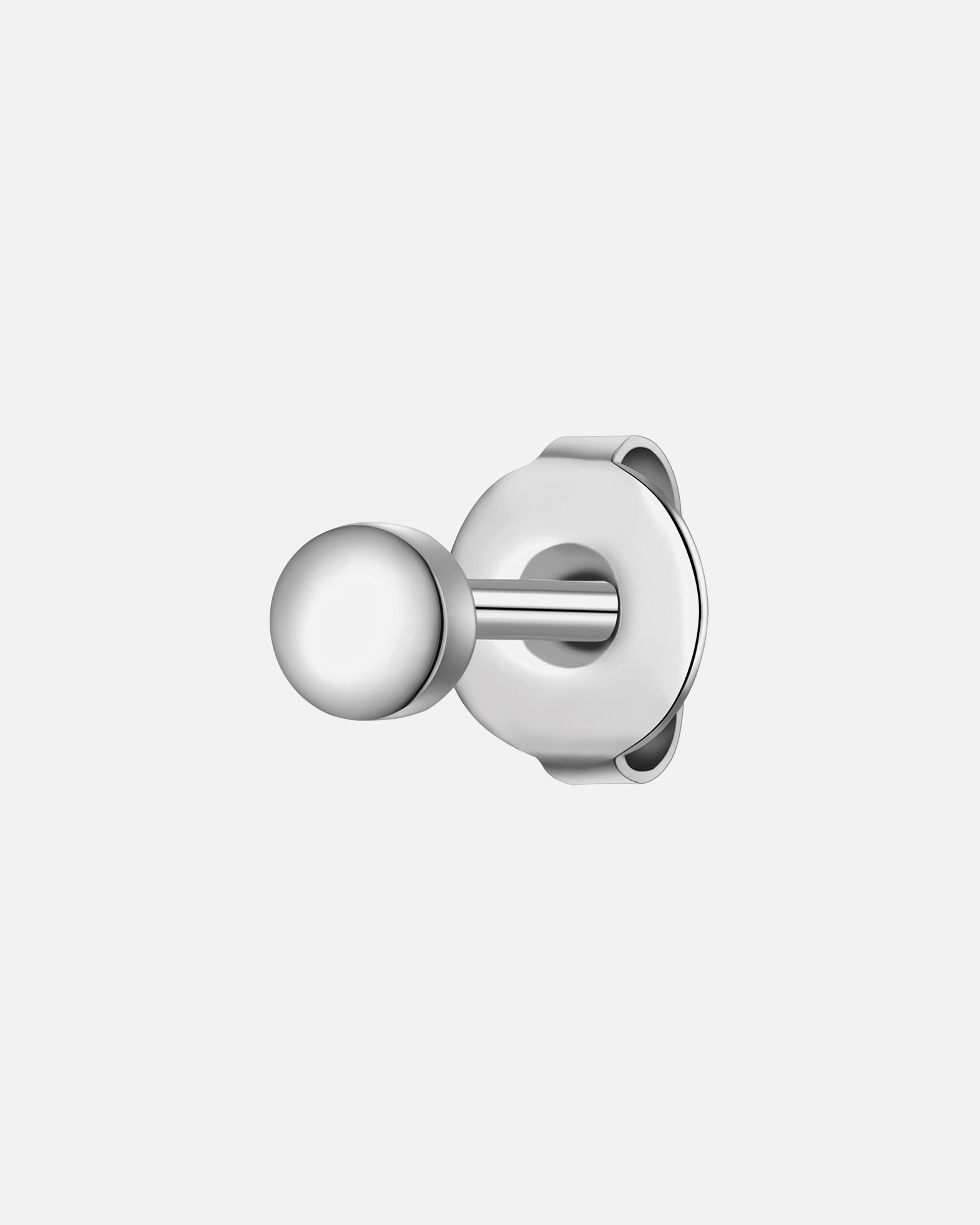 Boucle d'oreilles for HommeTrue RebelsBoucles d´oreilles en Acier inoxydable en Argent3,9 mm