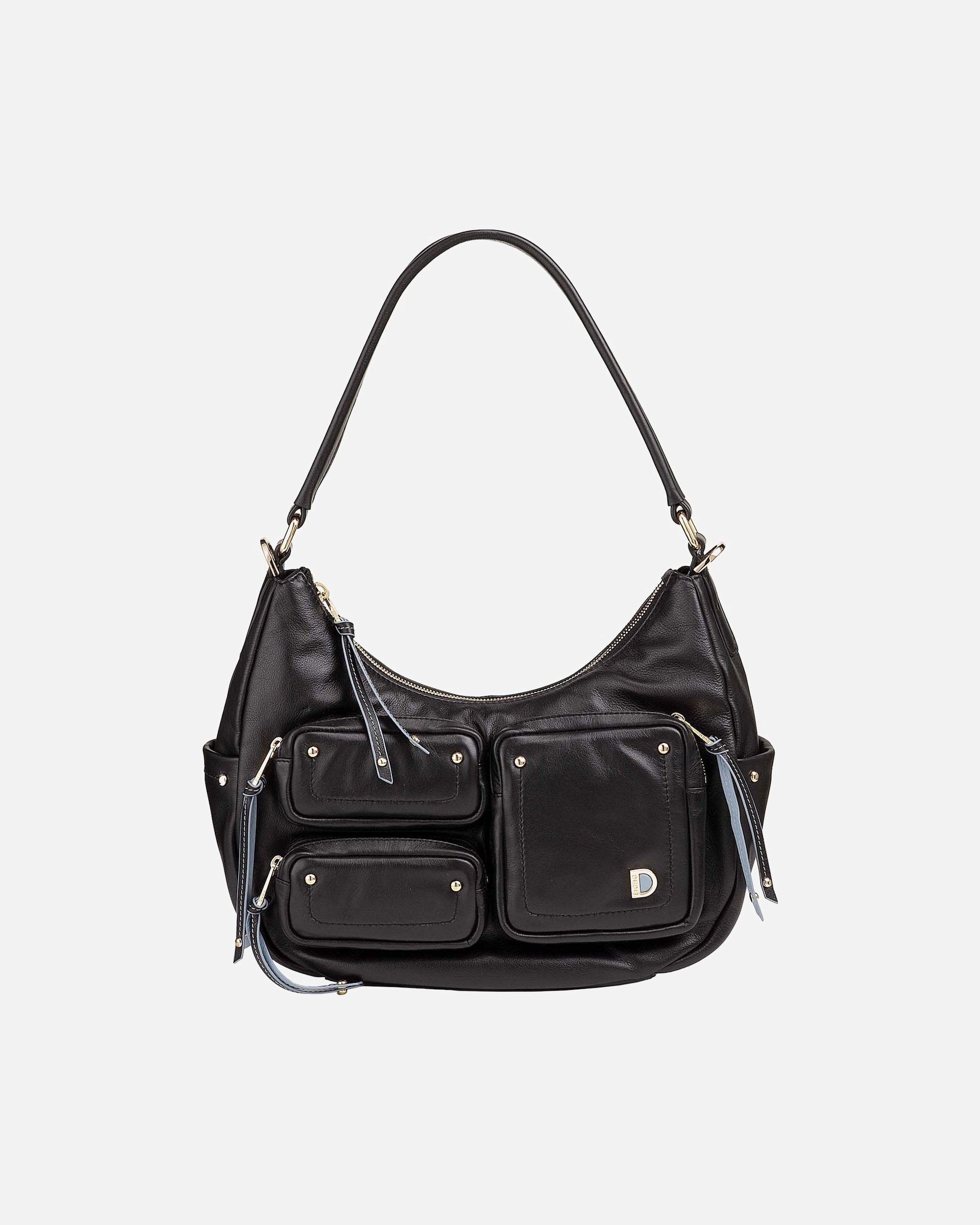Tasche für Weiblich DuDu Pocket Schultertasche nero