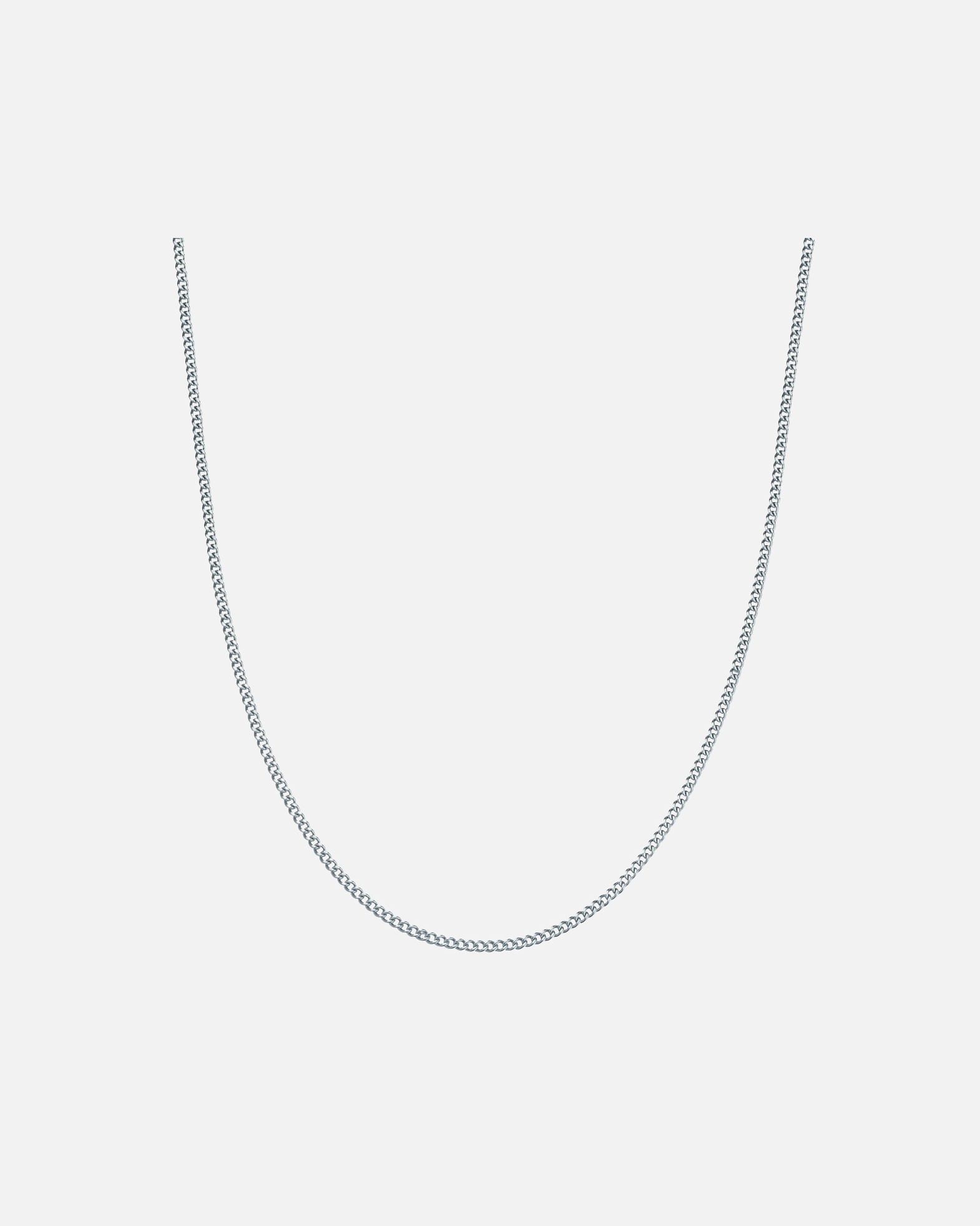 Collier for HommeTrue RebelsChaîne Acier inoxydable en Argent55,0 cm