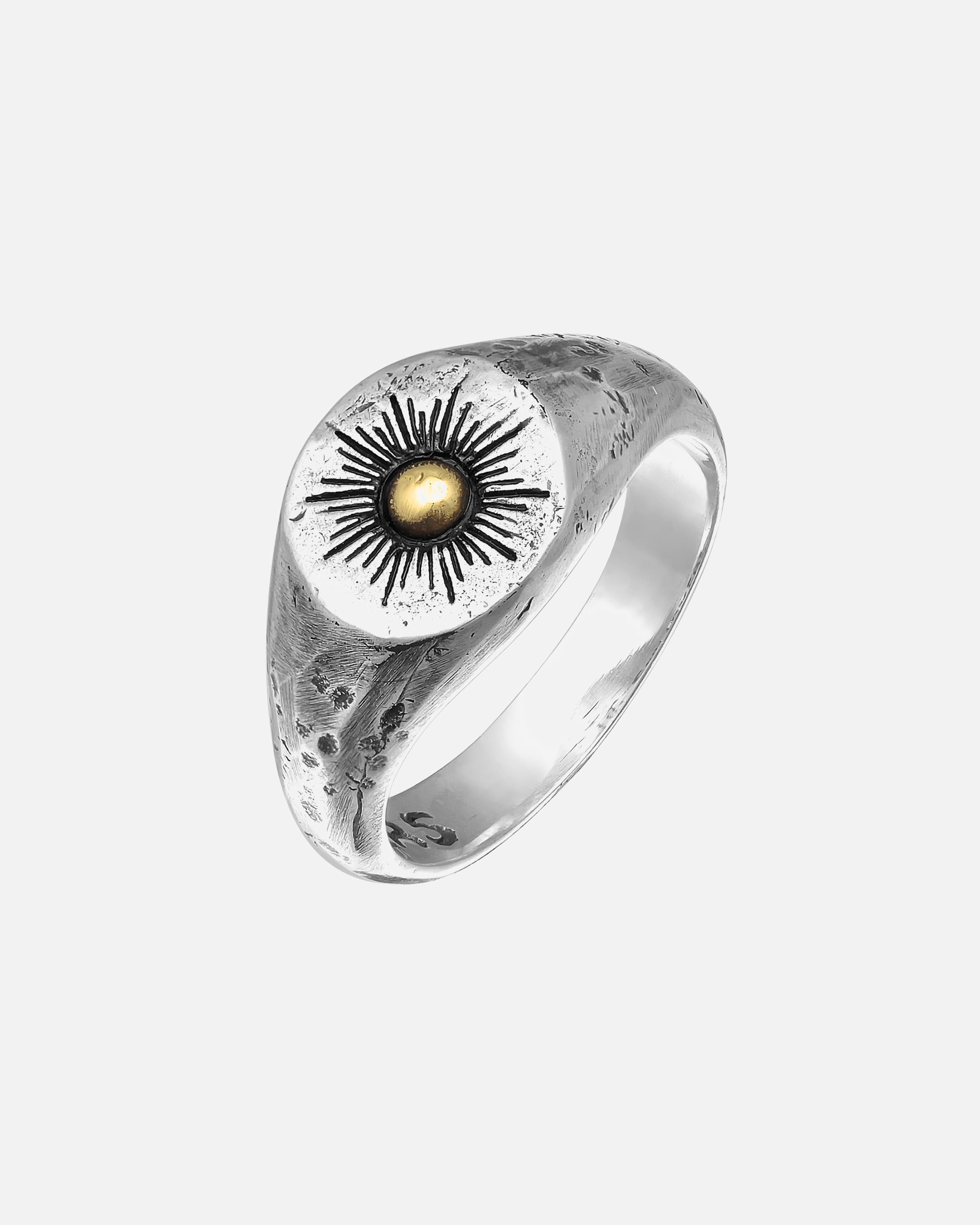 Bague for HommeHaze & GloryDefault Brand LineHG HAZE & GLORY - Bague Hommes en argent sterling 925, Bijoux Hommes, Bague en argent oxydé, Soleil, Sun Lover56
