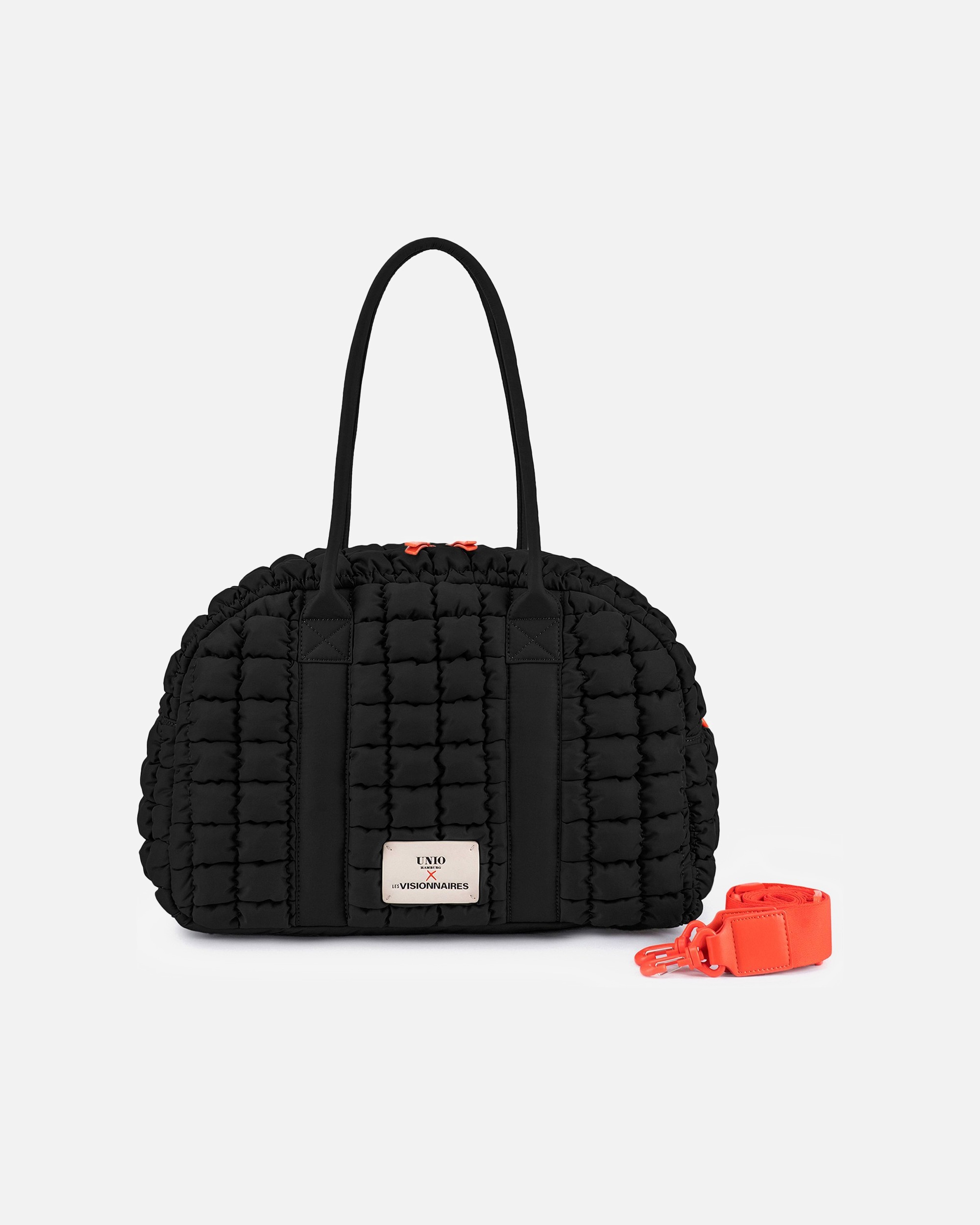 Tasche für Weiblich LES VISIONNAIRES Default Brand Line Unio Bowling Schultertasche black