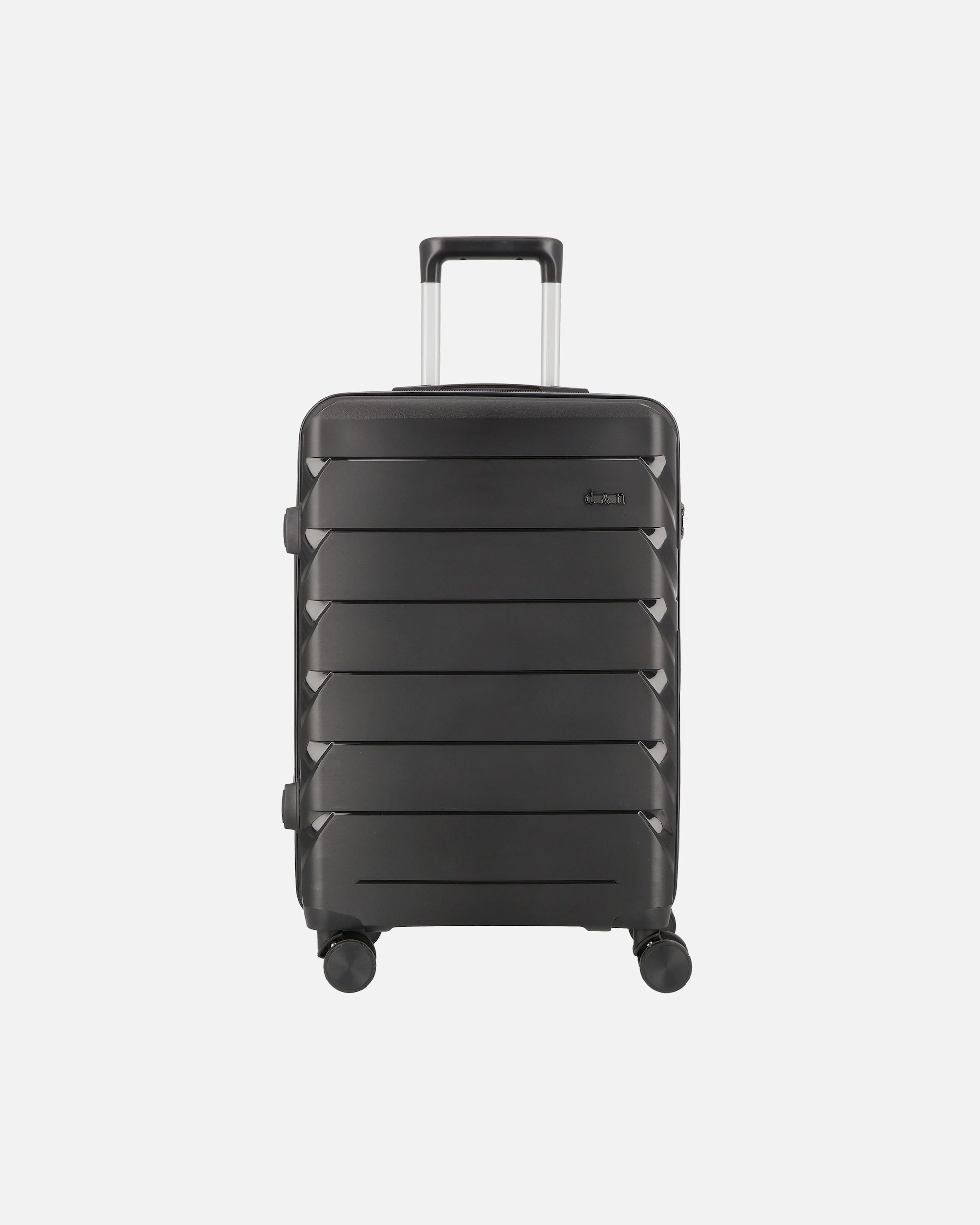 Valise trolley for Hommed & nTravel Line 4100 4 roulettes Trolley M 64 cmblack