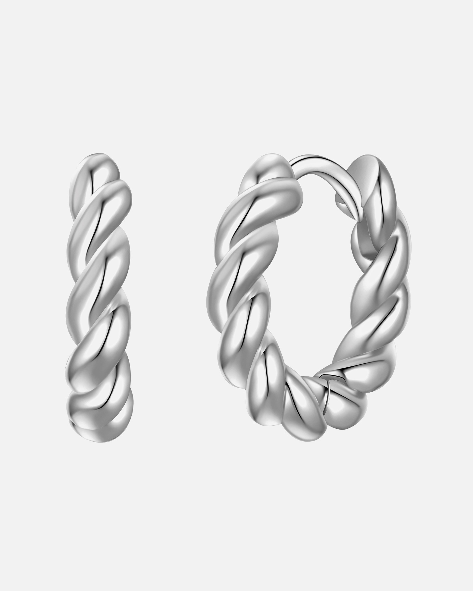 Créoles for FemmeBoucles d´oreilles en Laiton en Argent18,2 mm