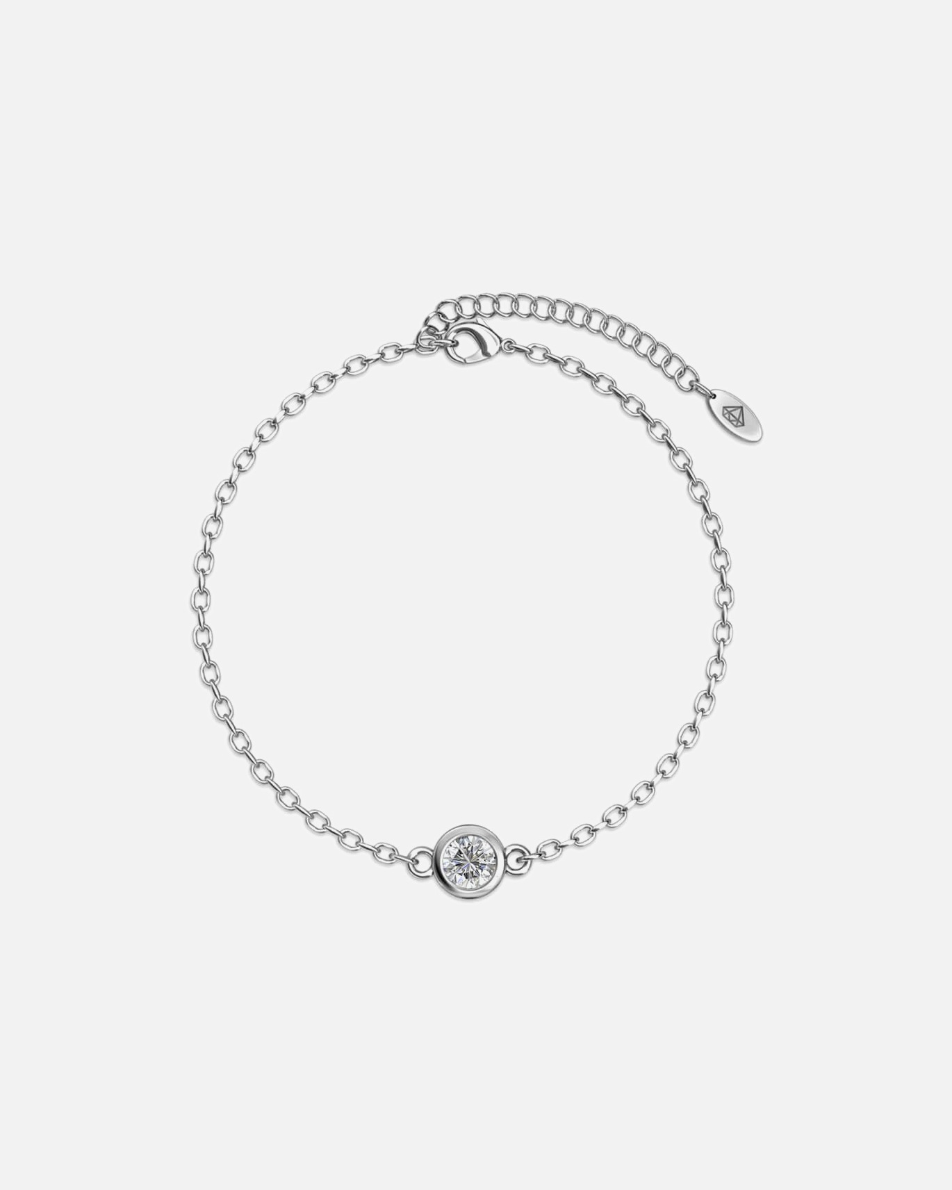 Armband für Weiblich MYC-Paris Armband Geburtsstein Geburtsstein-Armband – Silber und Kristall