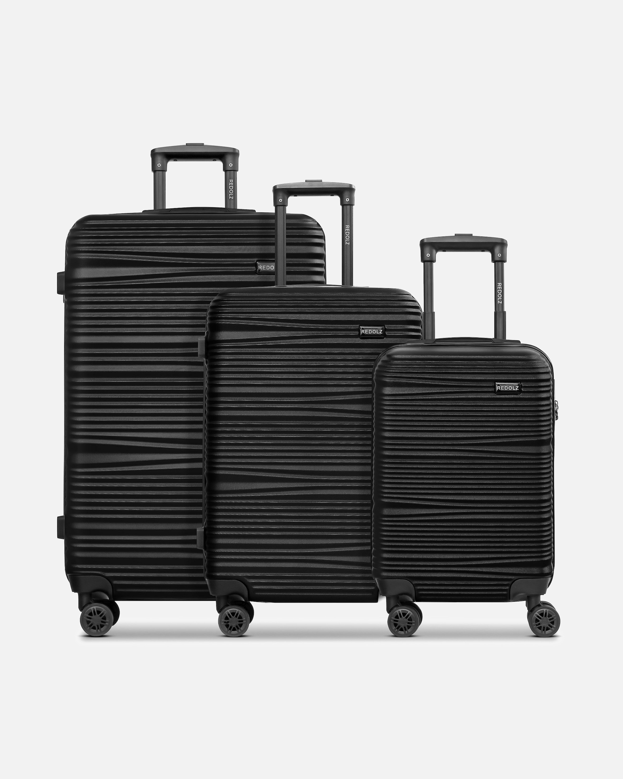 Valise for HommeEssentials 16 3-SET 4 roulettes Set de valises 3 piècesblack