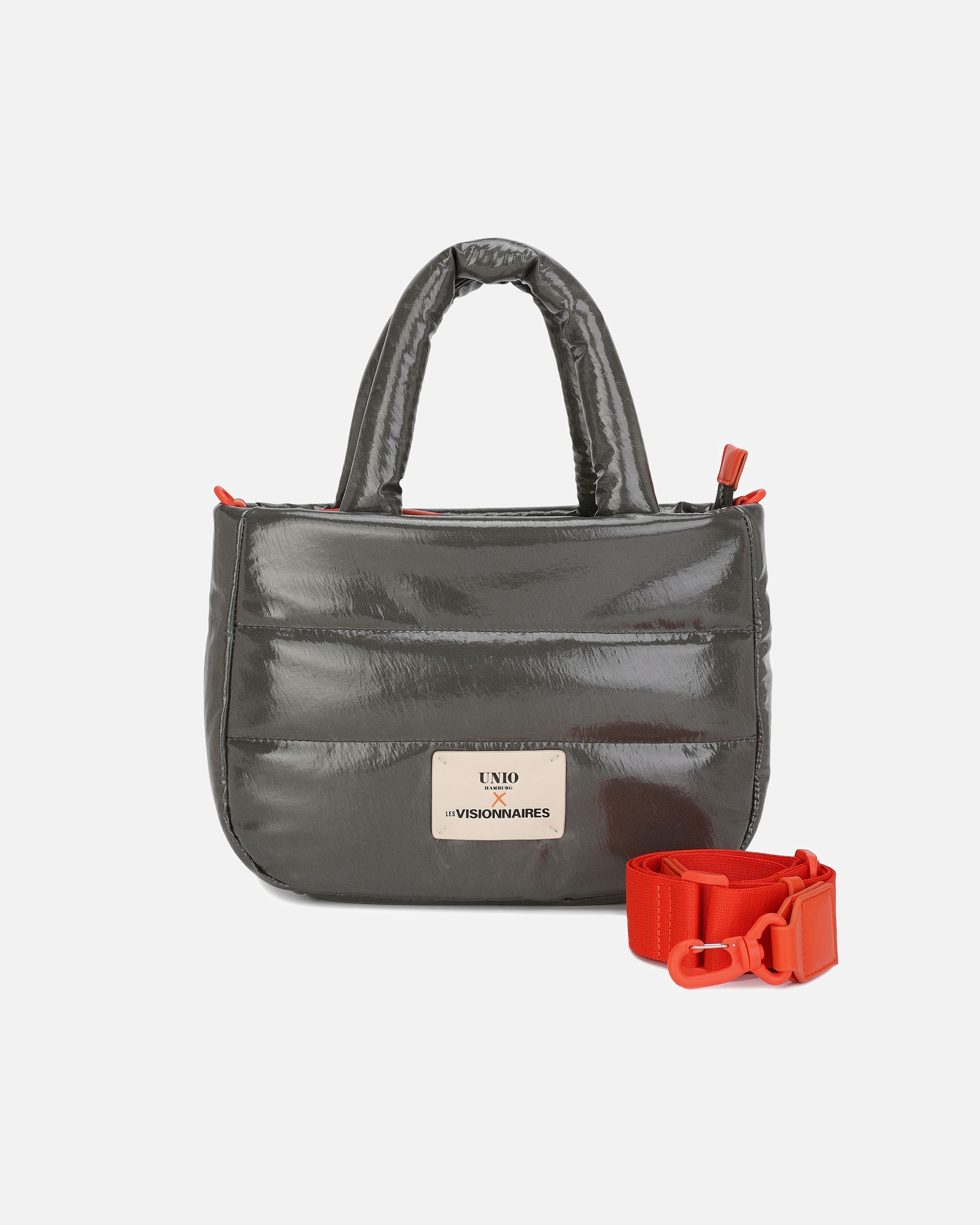 Sac for FemmeLES VISIONNAIRESDefault Brand LineUnio Cortina Sac à main porté épauleanthrazith