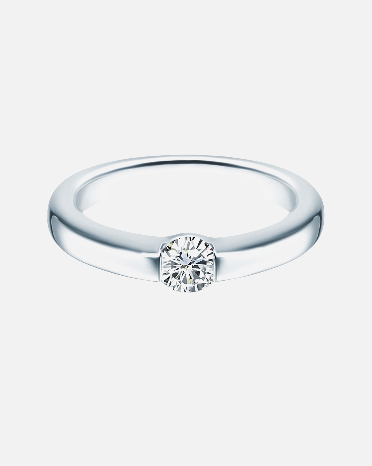 Bague for FemmeTrilaniBague en argent Argent sterling Oxyde de zirconium (CZ) en Argent54